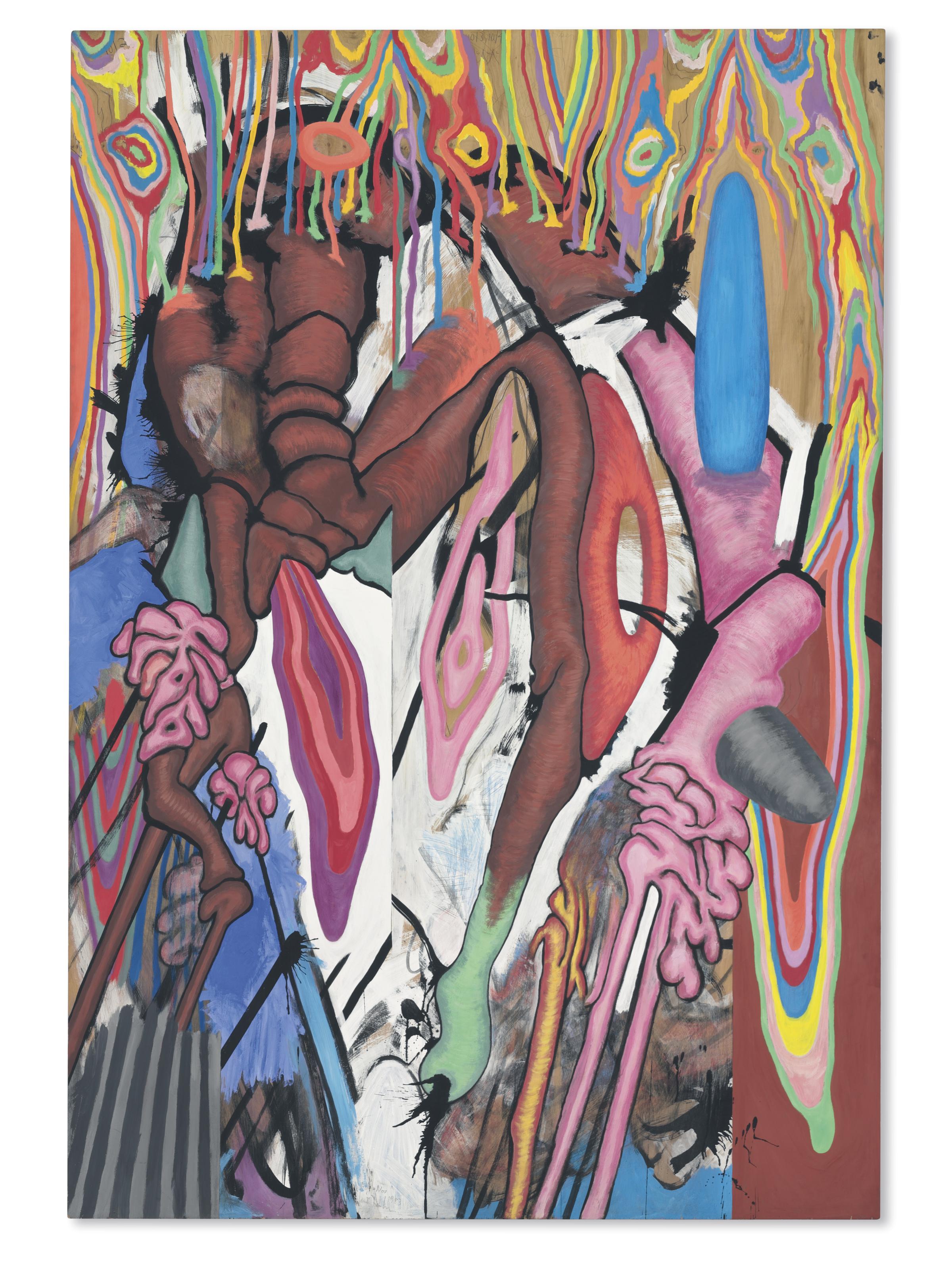 Carroll Dunham — Четвертая береза