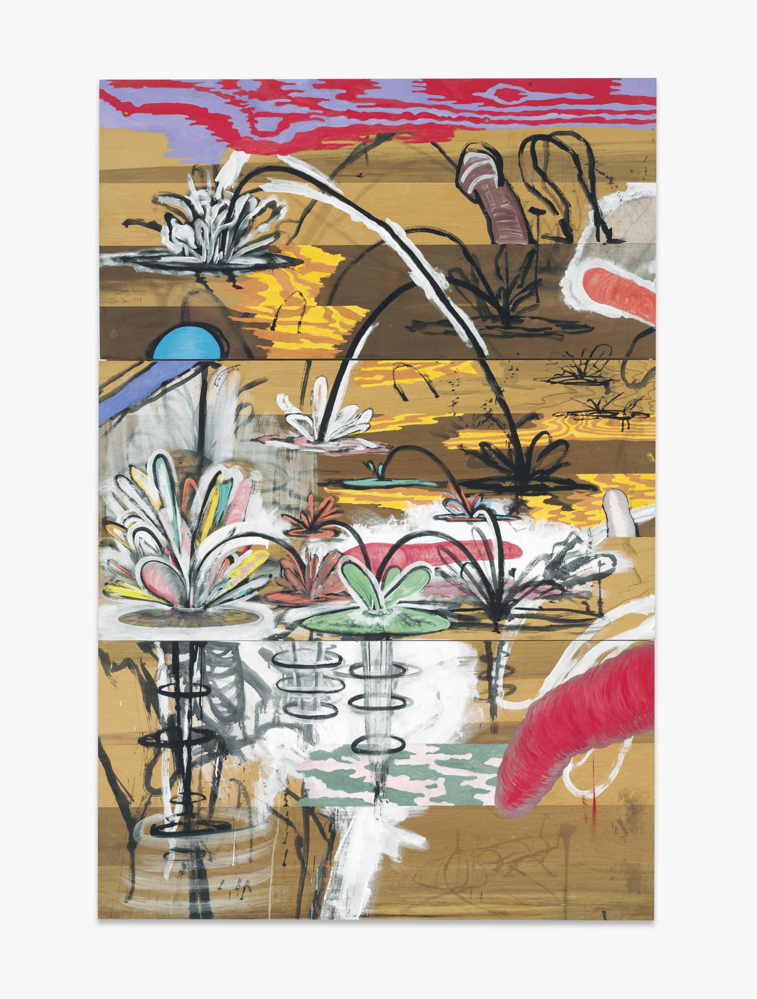 Carroll Dunham — Тополь