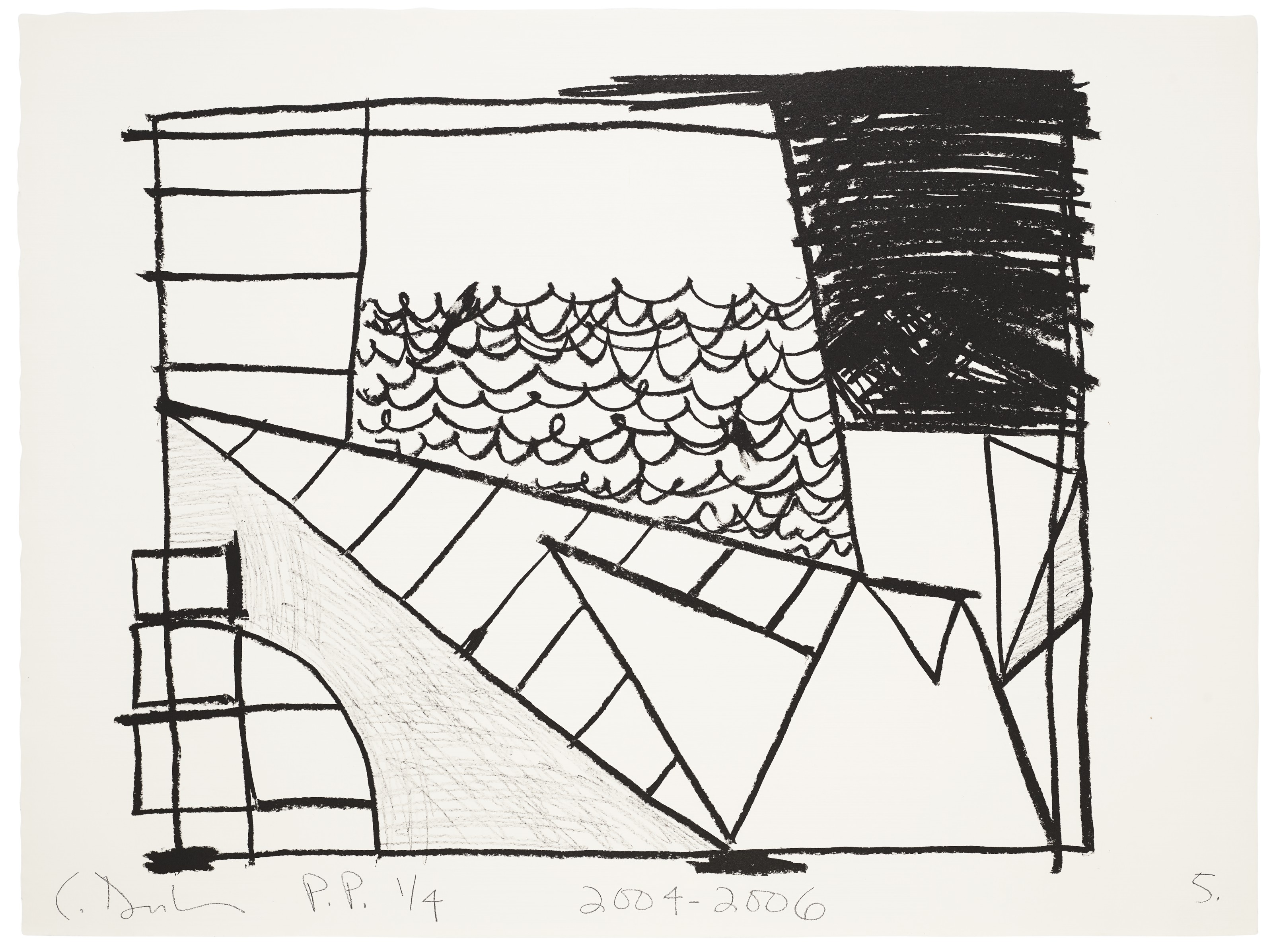 Carroll Dunham — Без названия, изображение 5