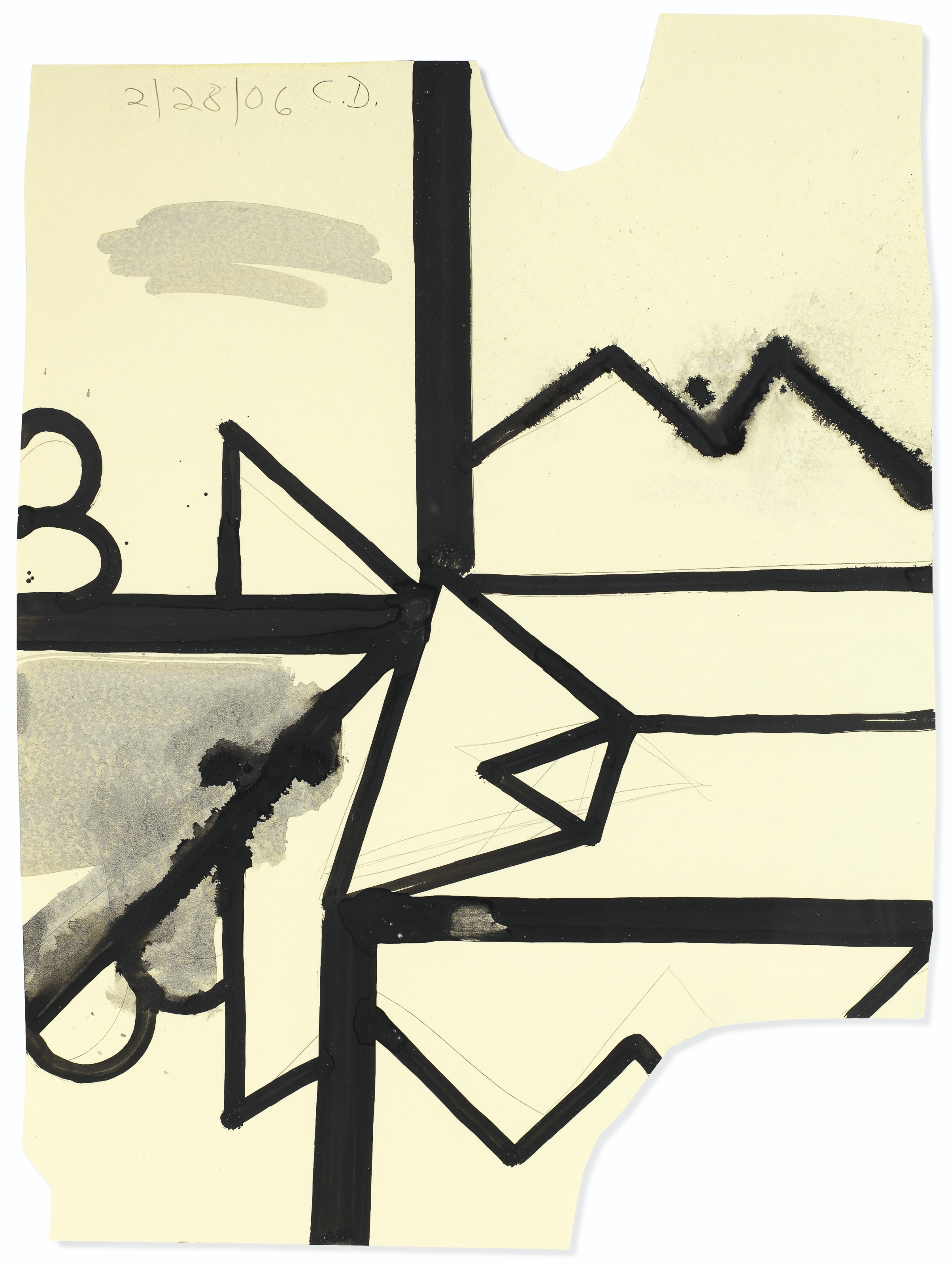 Carroll Dunham — Без названия (28.02.06)
