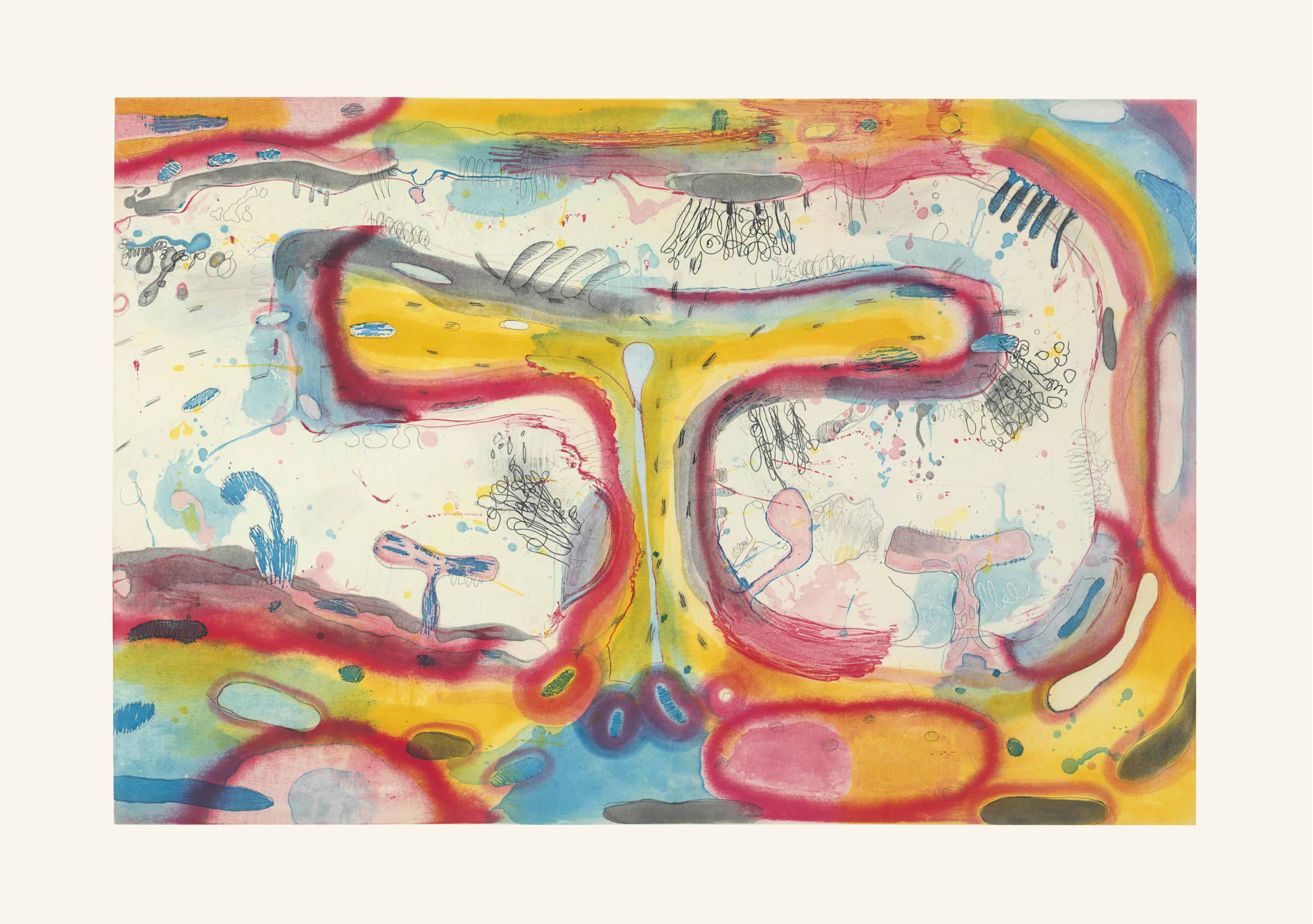 Carroll Dunham — Волна