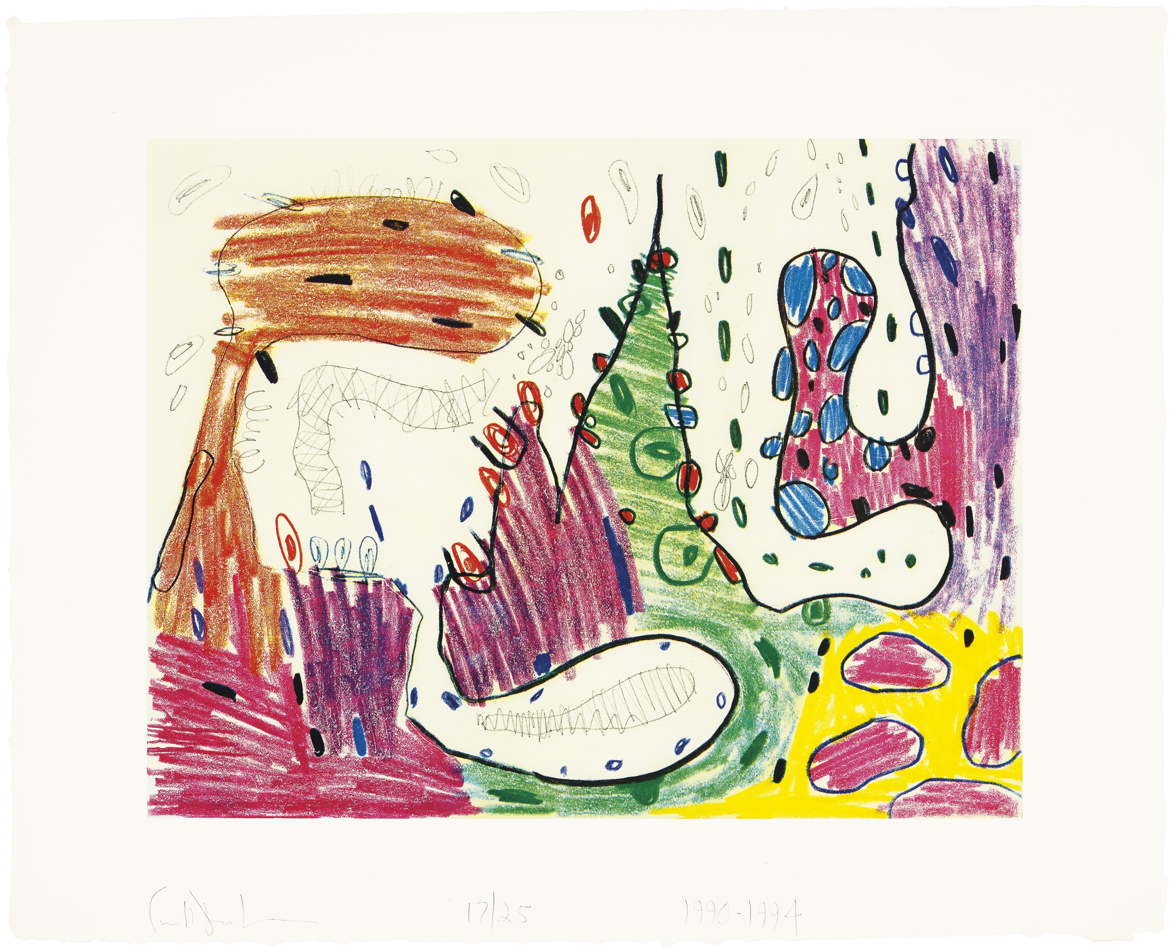 Carroll Dunham — Семь мест, изображение 2