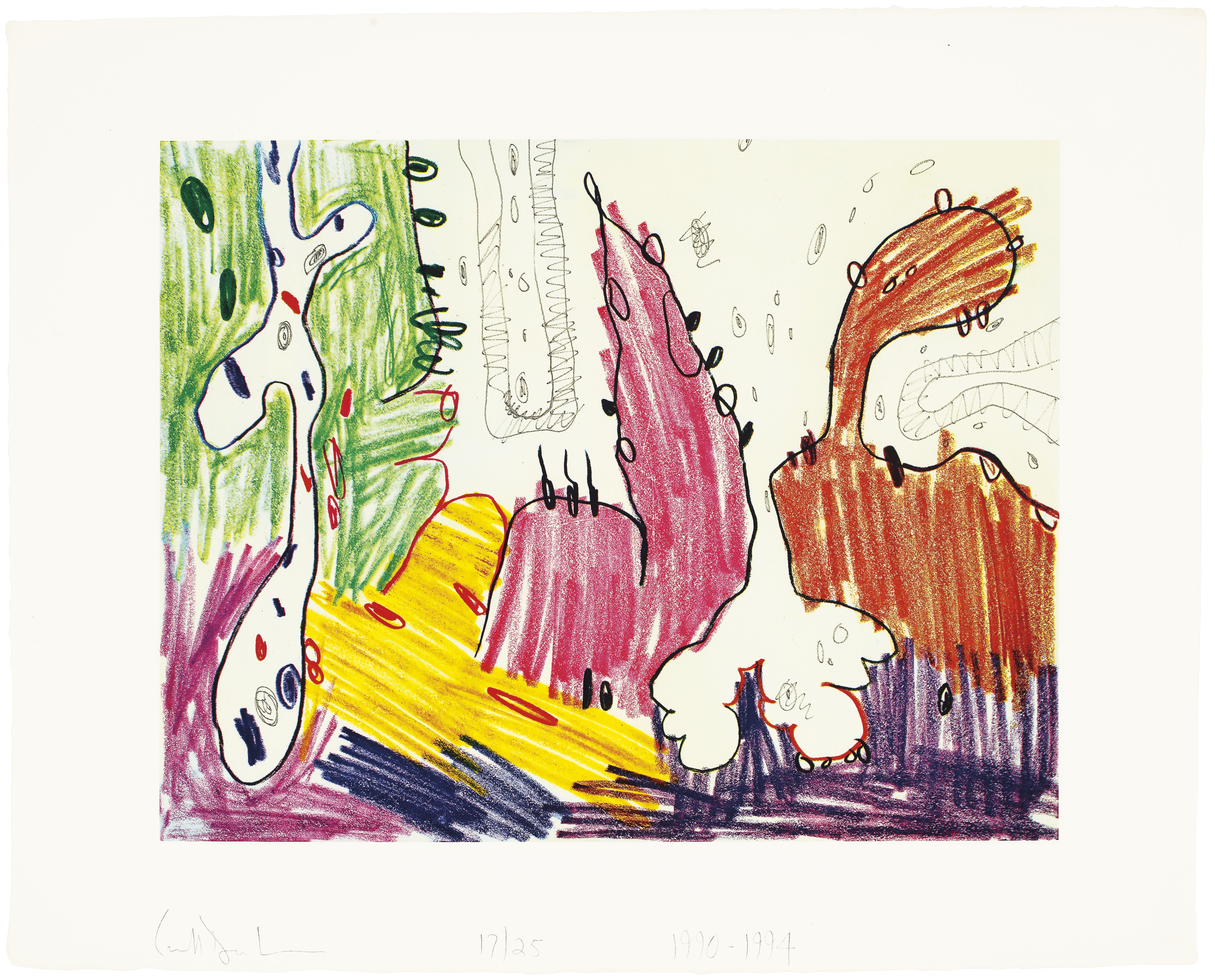 Carroll Dunham — Семь мест, изображение 3