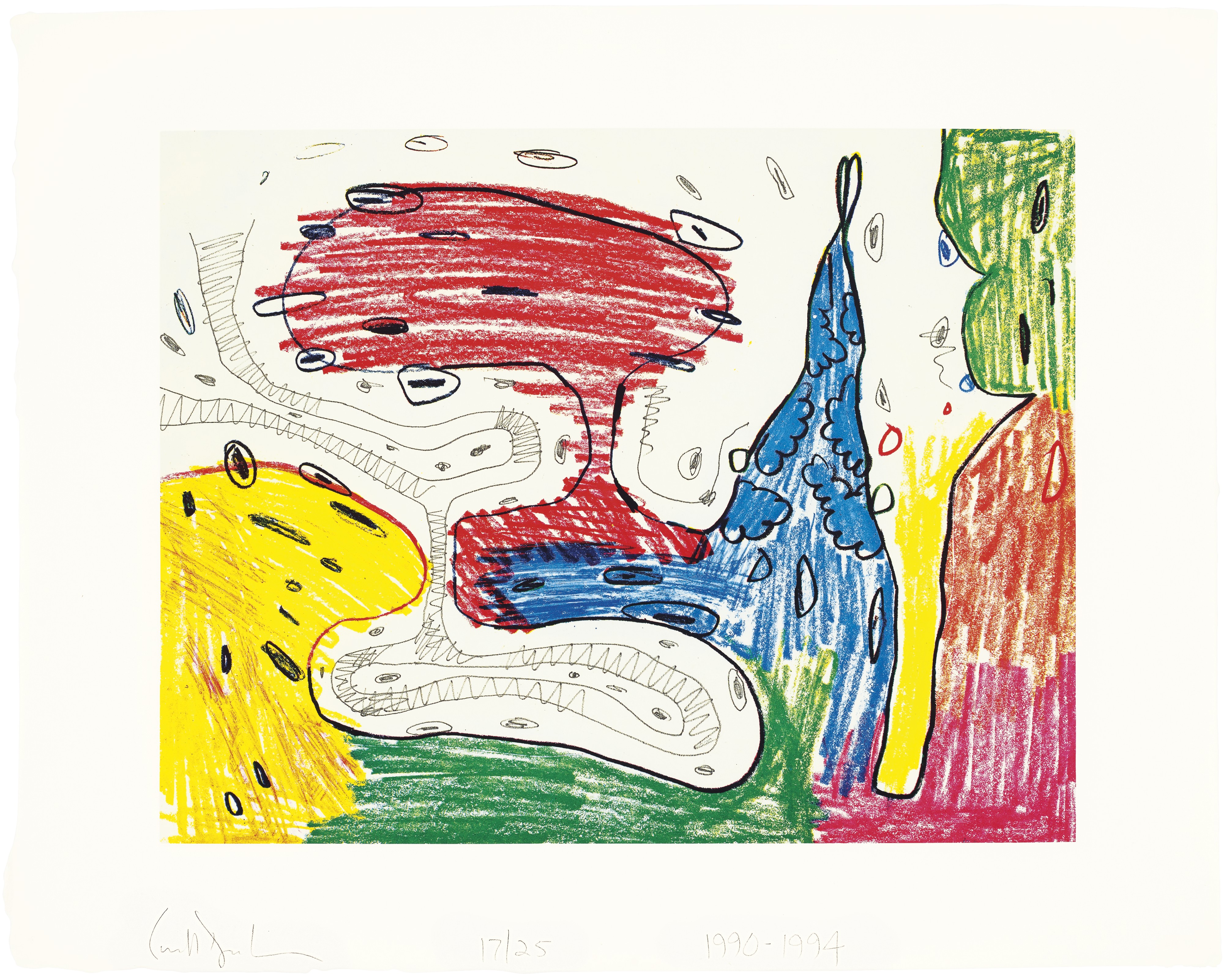 Carroll Dunham — Семь мест, изображение 4