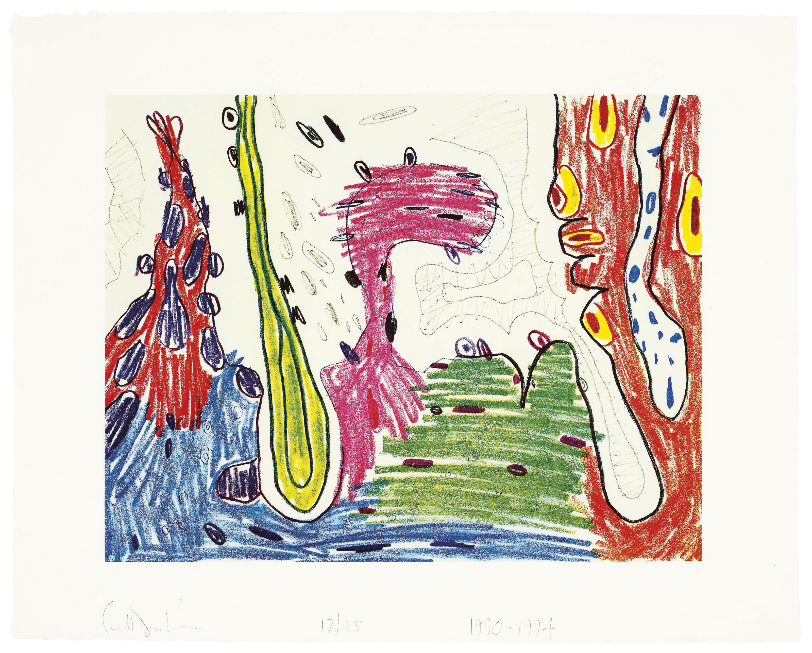 Carroll Dunham — Семь мест, изображение 6