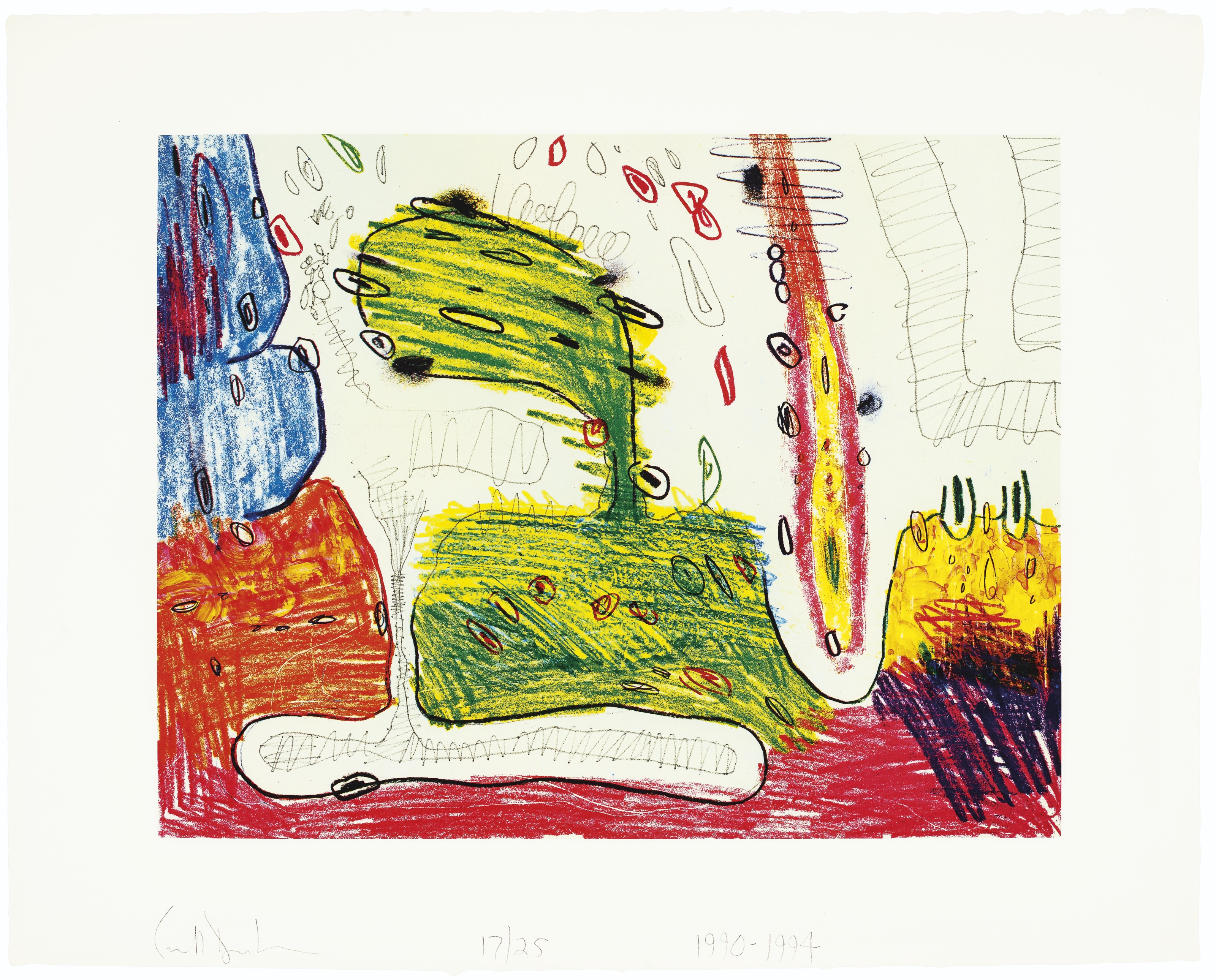 Carroll Dunham — Семь мест, изображение 7
