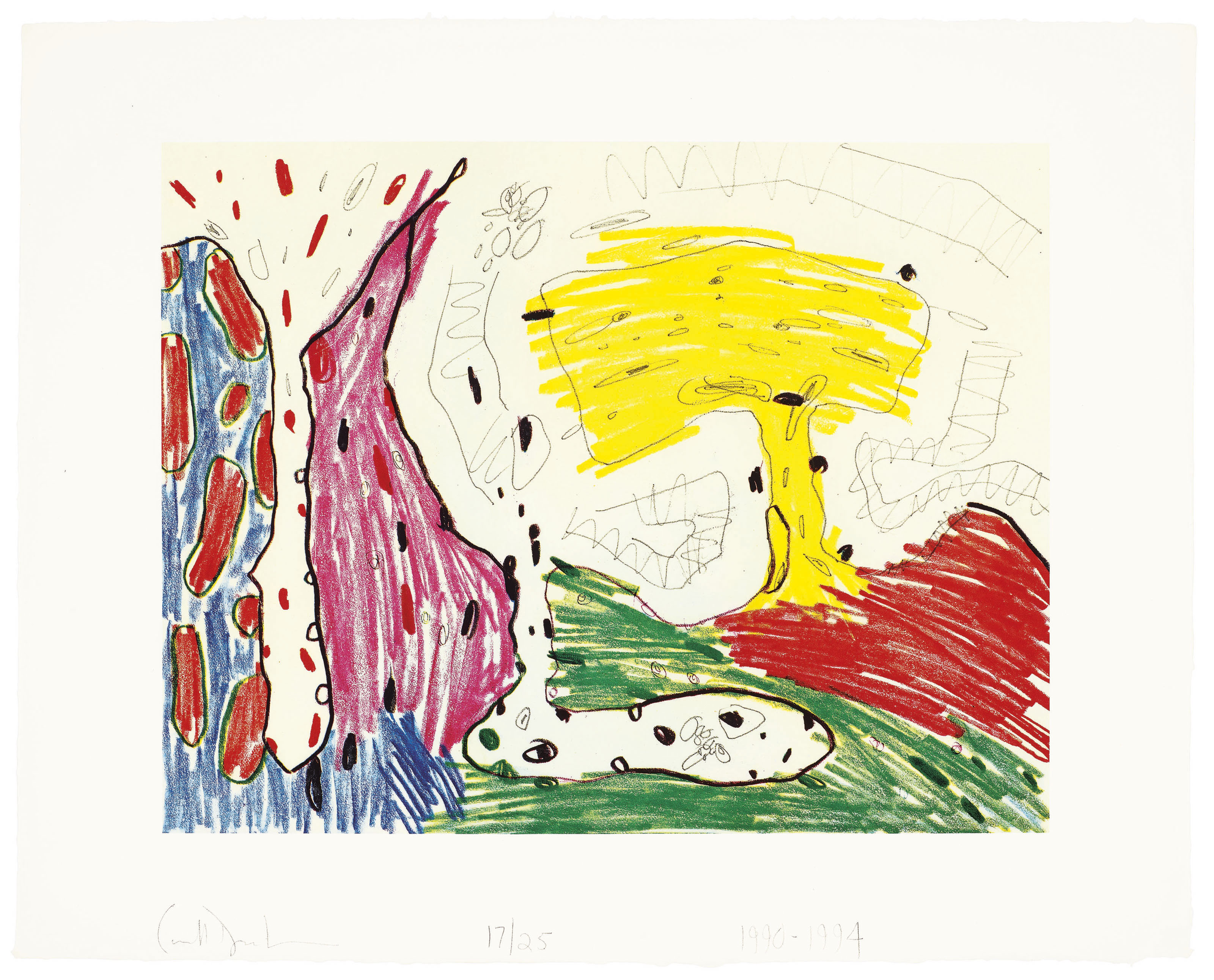 Carroll Dunham — Семь мест, изображение 8