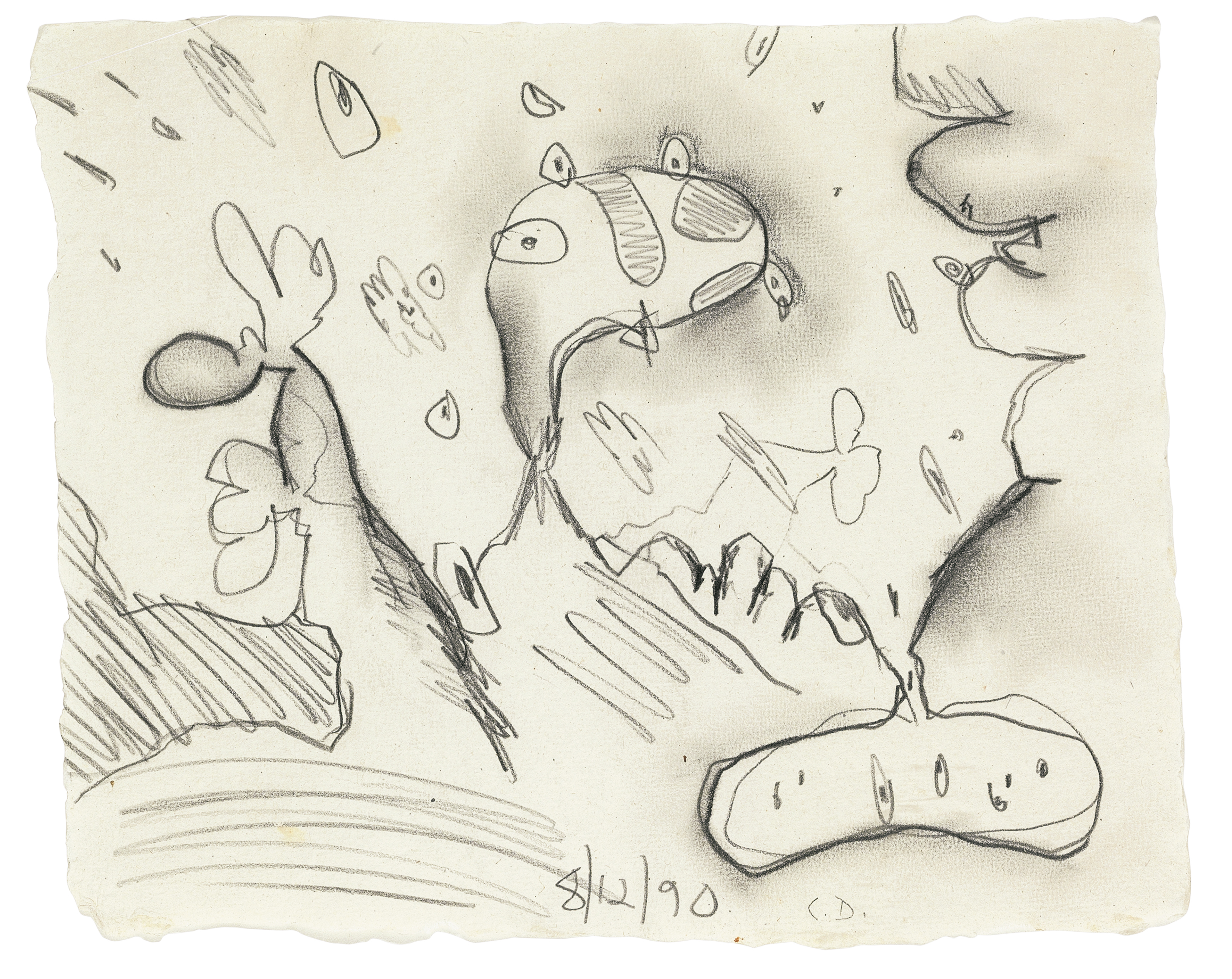 Carroll Dunham — Без названия