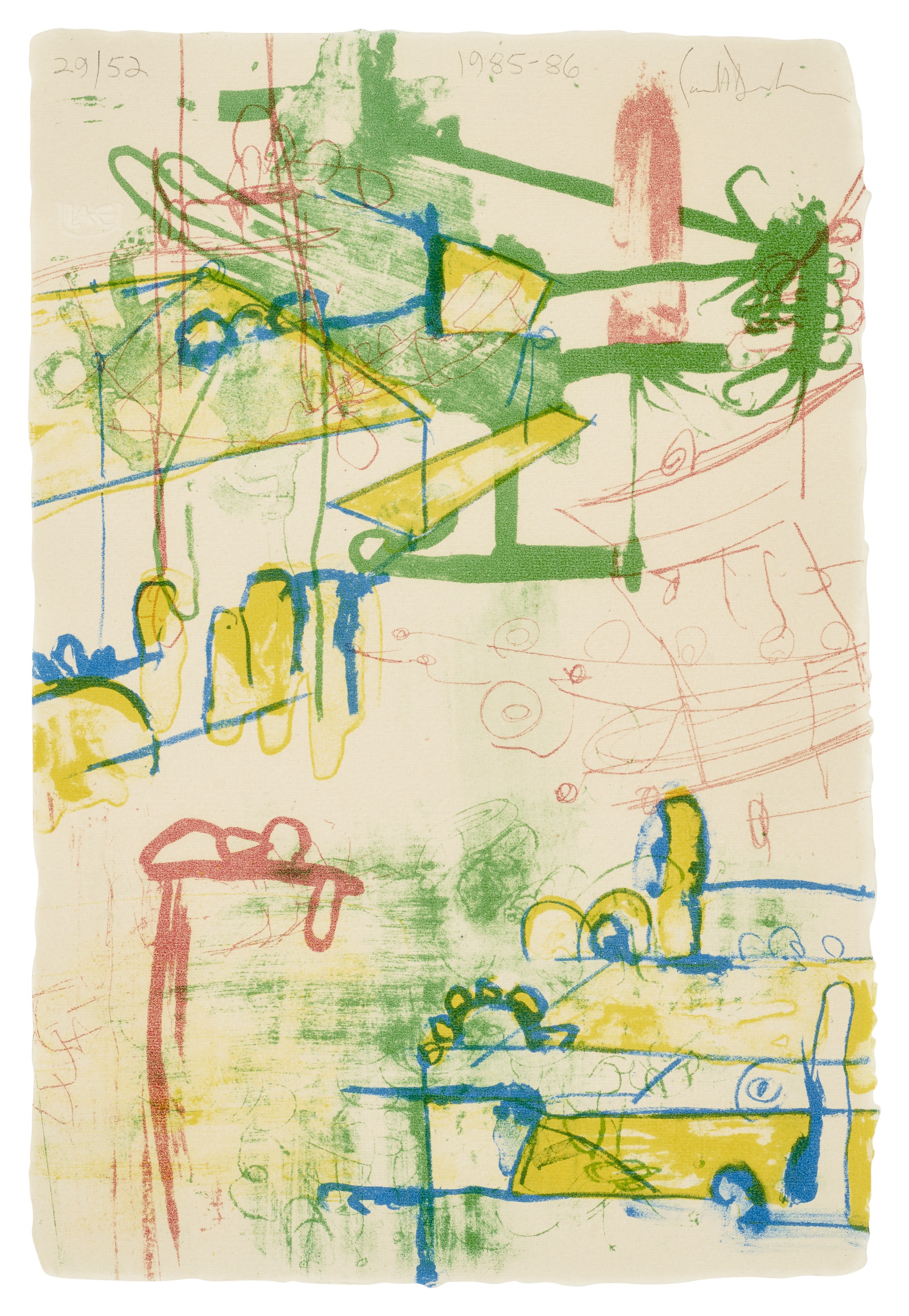 Carroll Dunham — Цветовое сообщение, изображение 3