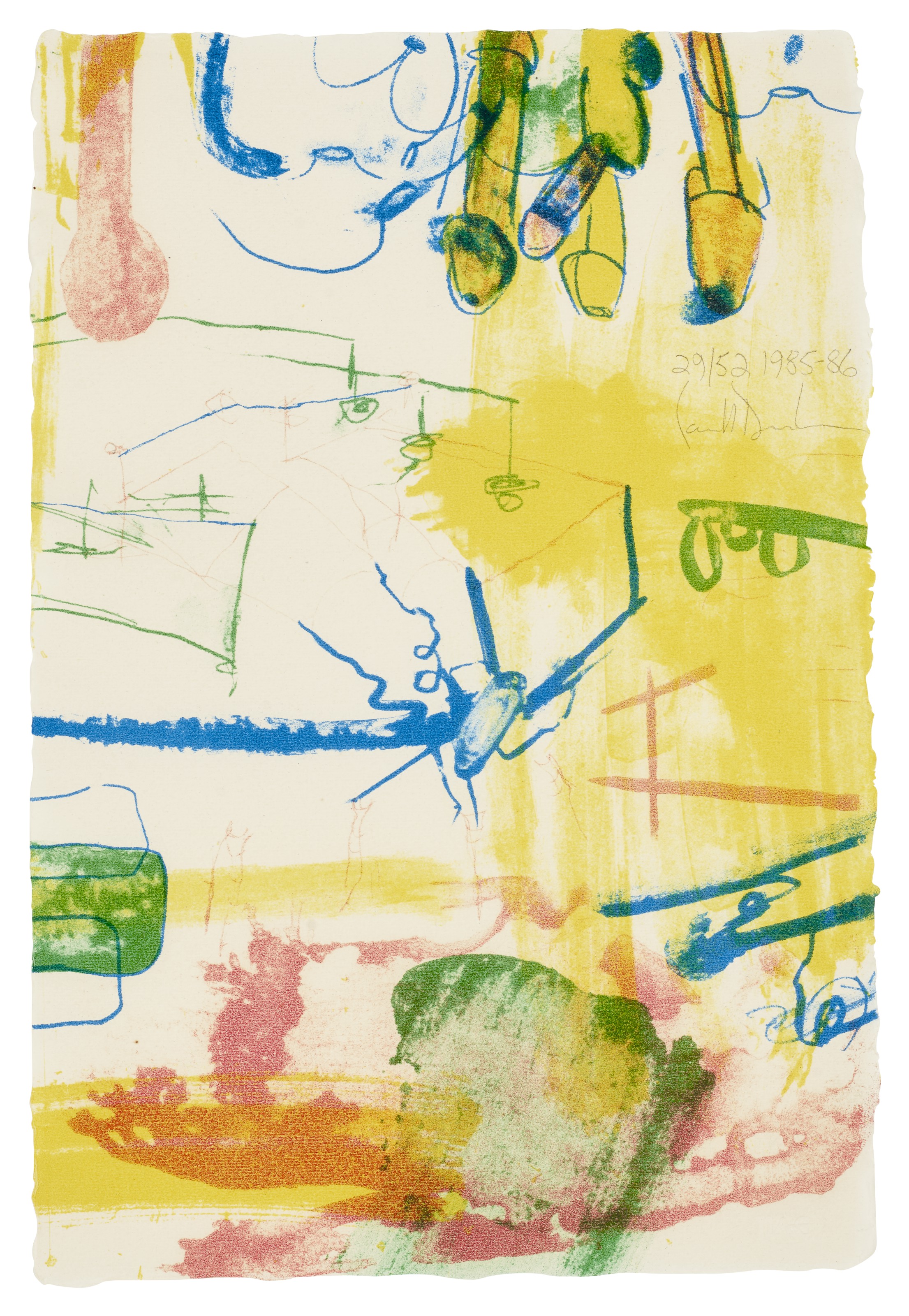 Carroll Dunham — Цветовое сообщение, изображение 4