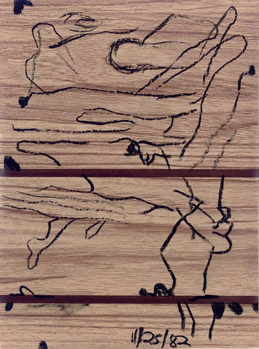 Carroll Dunham — Без названия 25.11.82