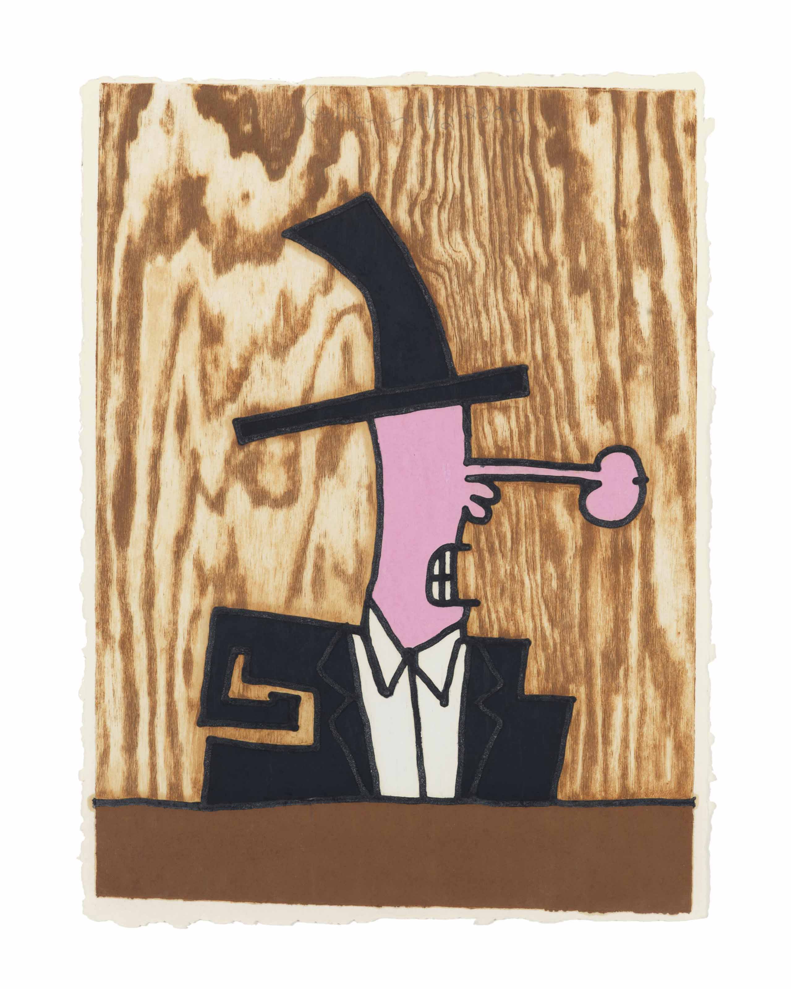 Carroll Dunham — Колпачок печной трубы