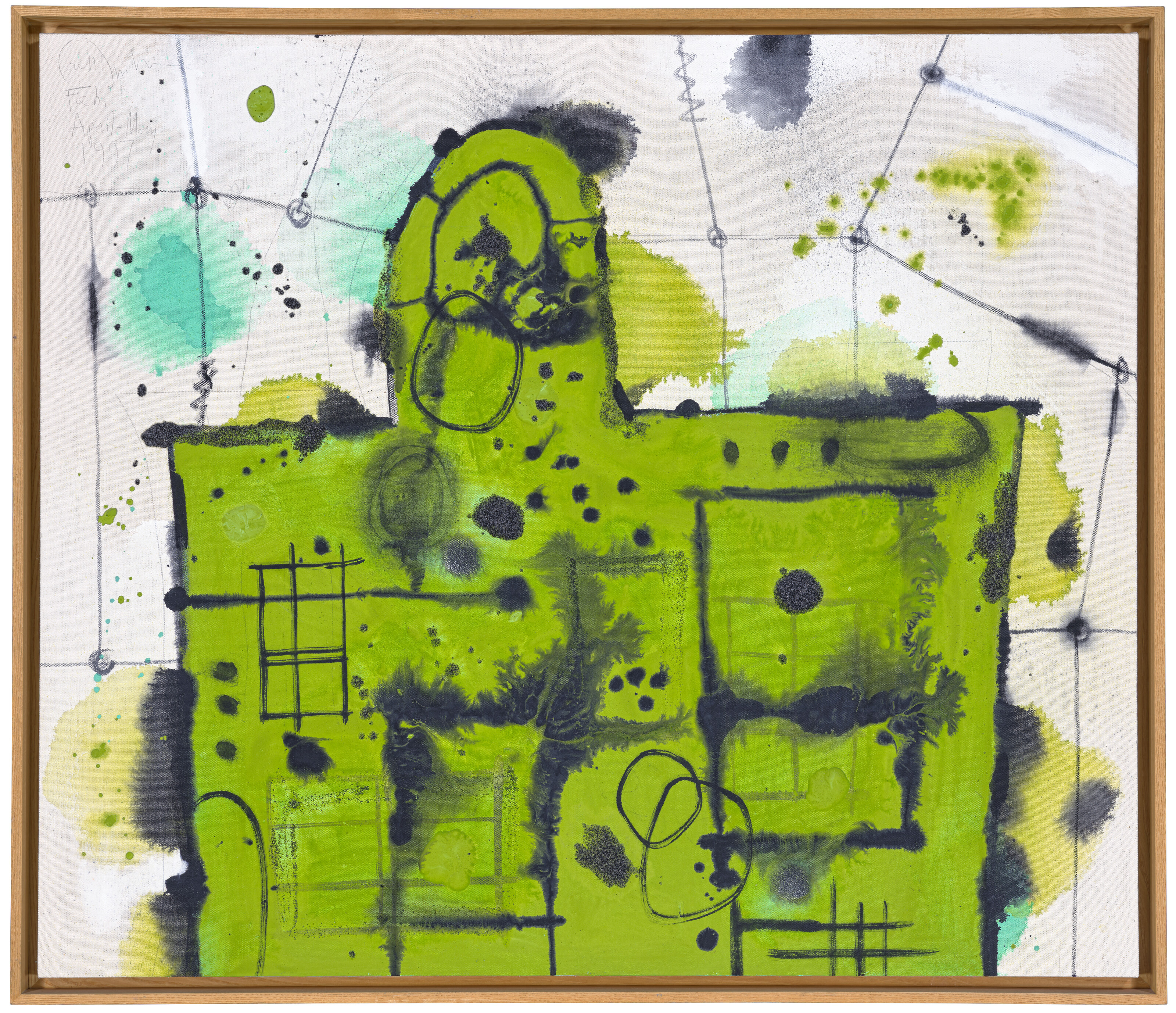 Carroll Dunham — Зеленый дом, изображение 2