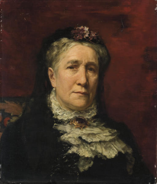 Cartier — Портрет Мелани Жилло (1849-1910), матери Шарля Жилло