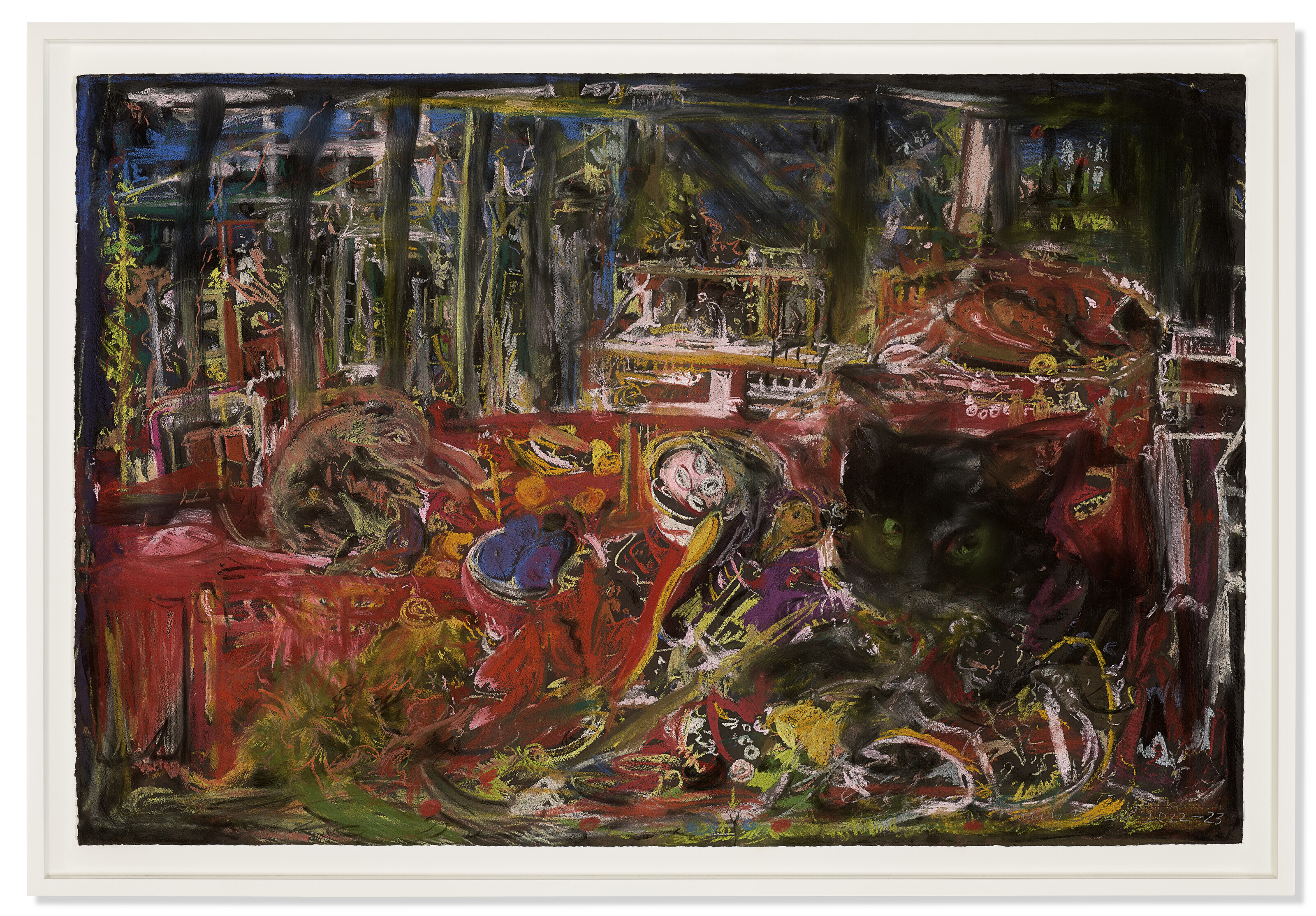 Cecily Brown — Ворчливое мяуканье, изображение 2