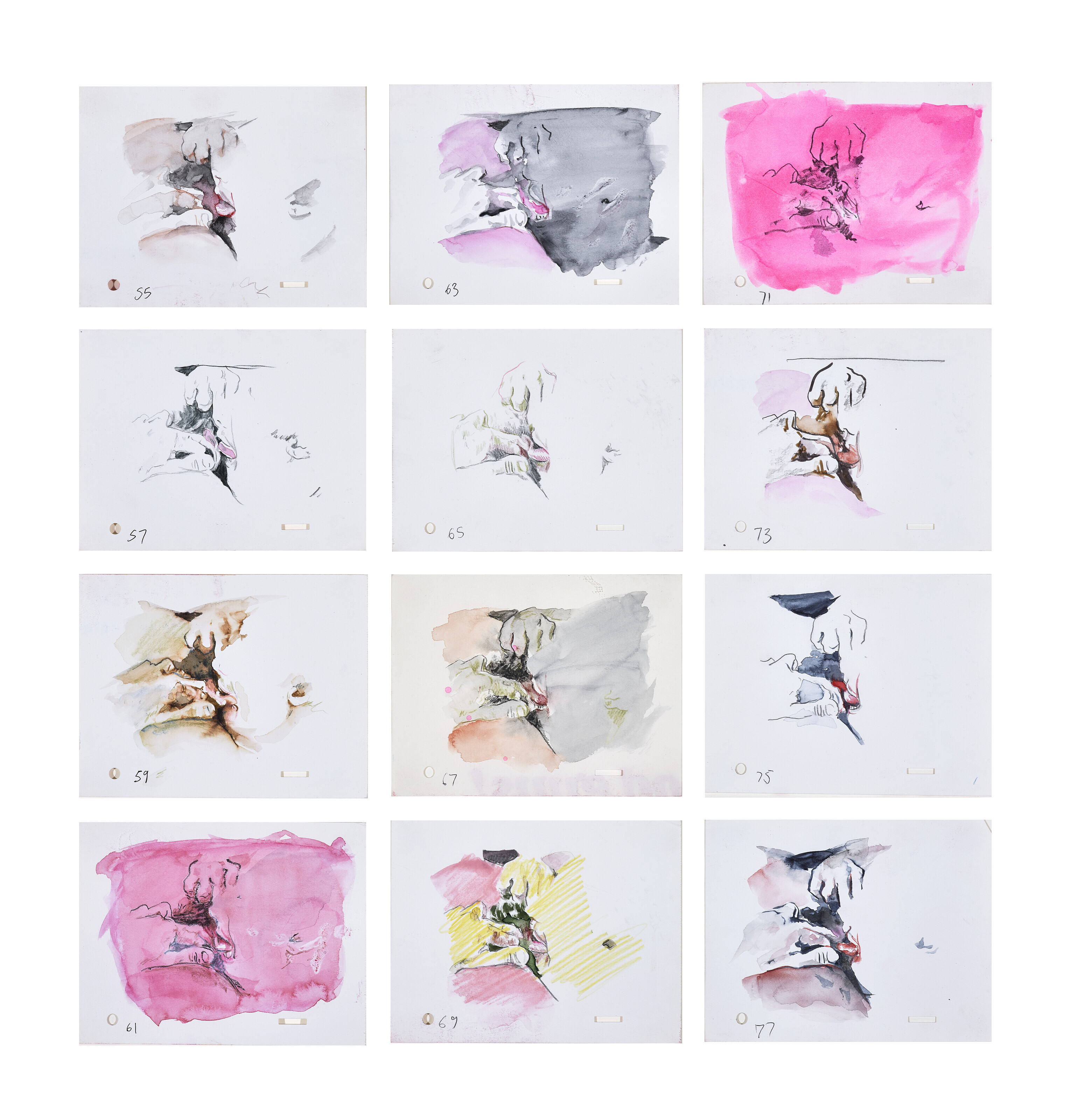 Cecily Brown — Небеса из четырех букв (Анимационные ячейки)