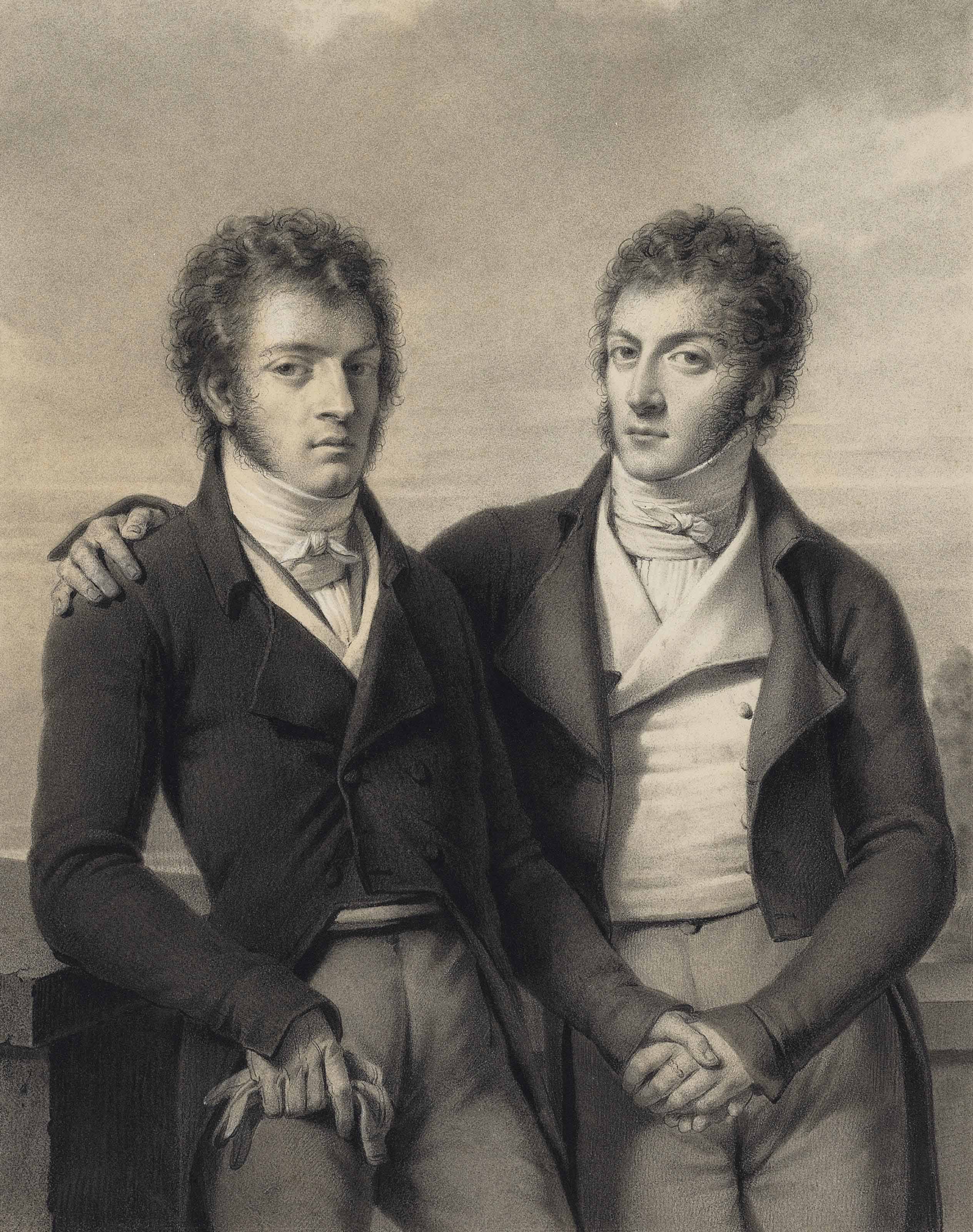 César — Портрет братьев-близнецов Сезара и Константина Фоше (1760-1815)