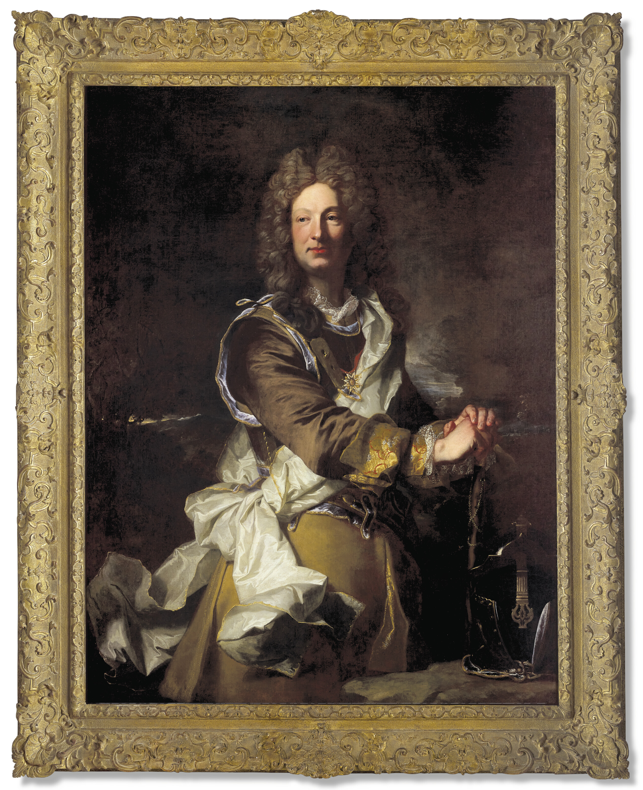 César — Портрет-презюме Алексея Сезара Фреслона, маркиза д'Асинье (?-1748), де Труа-Кварта, изображение 2
