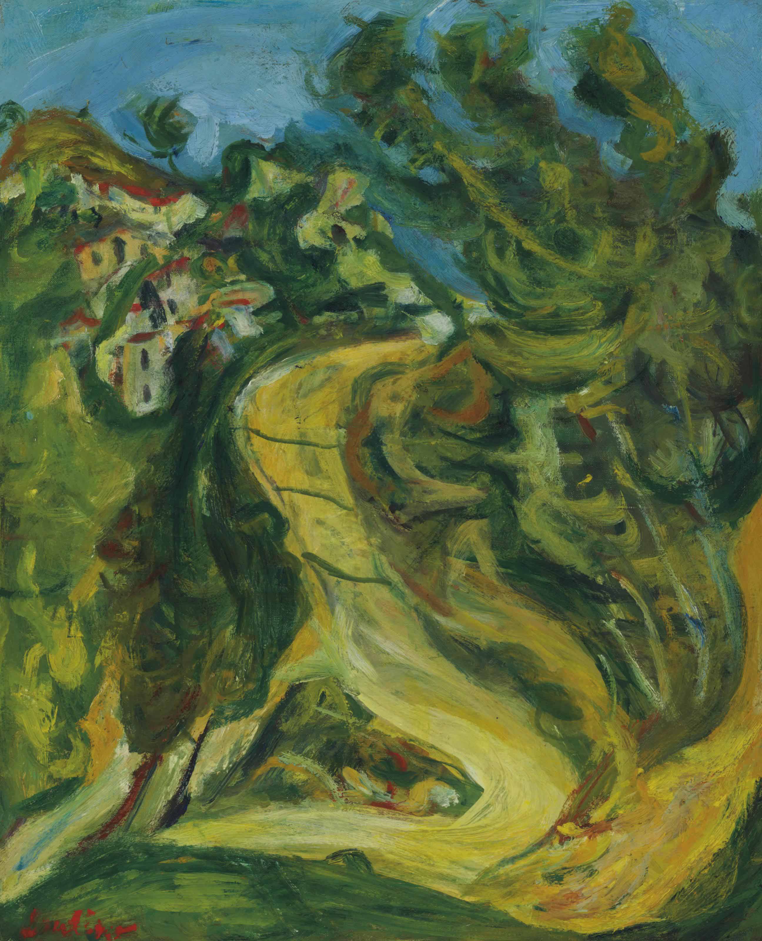 Chaïm Soutine — Оплата по маршруту монтанте