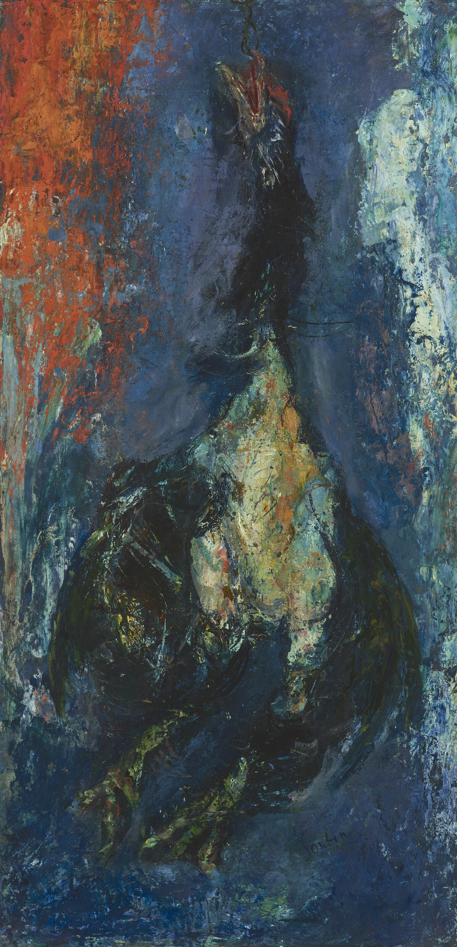 Chaïm Soutine — Пуле с голубым вкусом