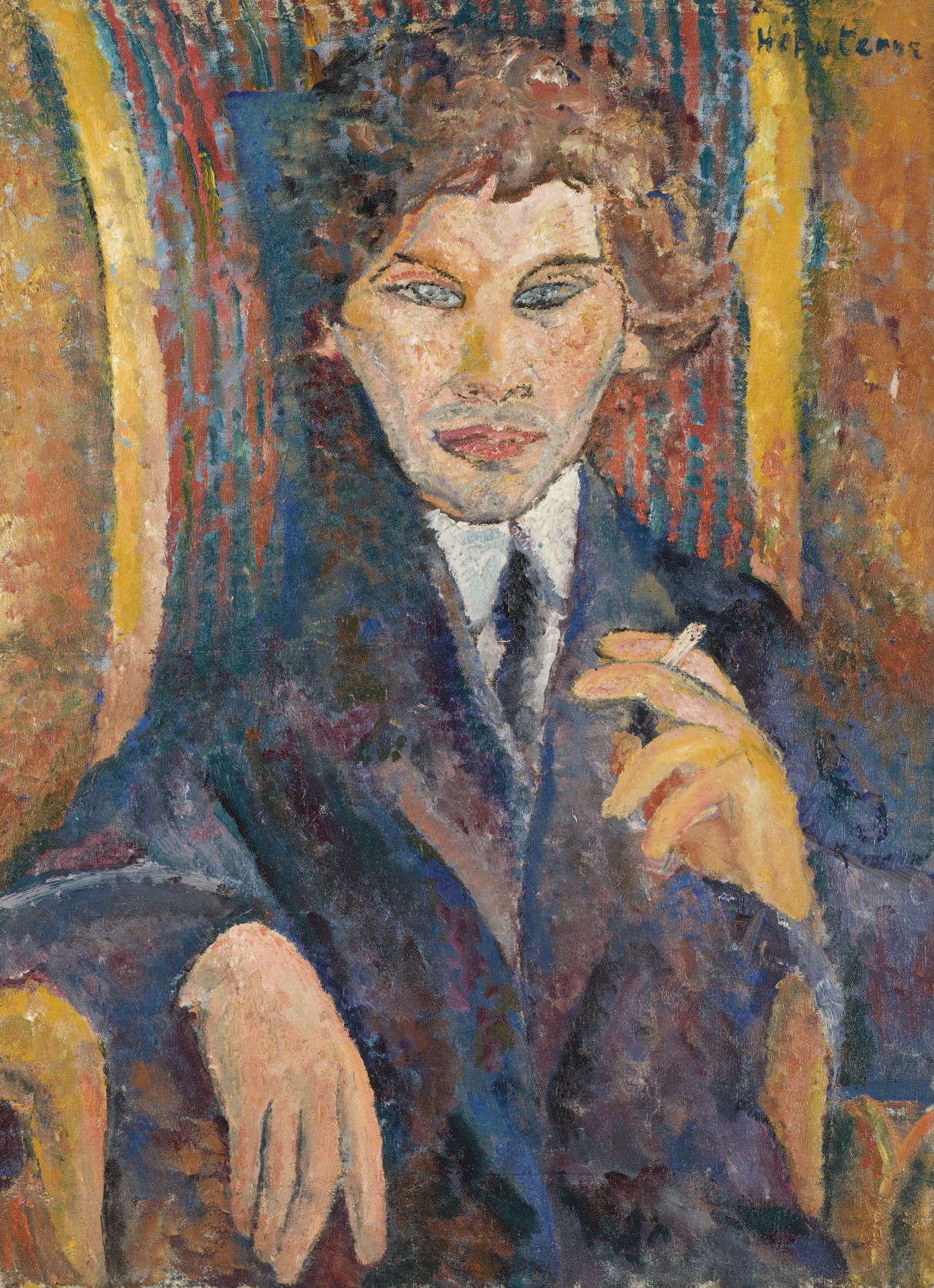 Chaïm Soutine — Портрет Хаима Сутина