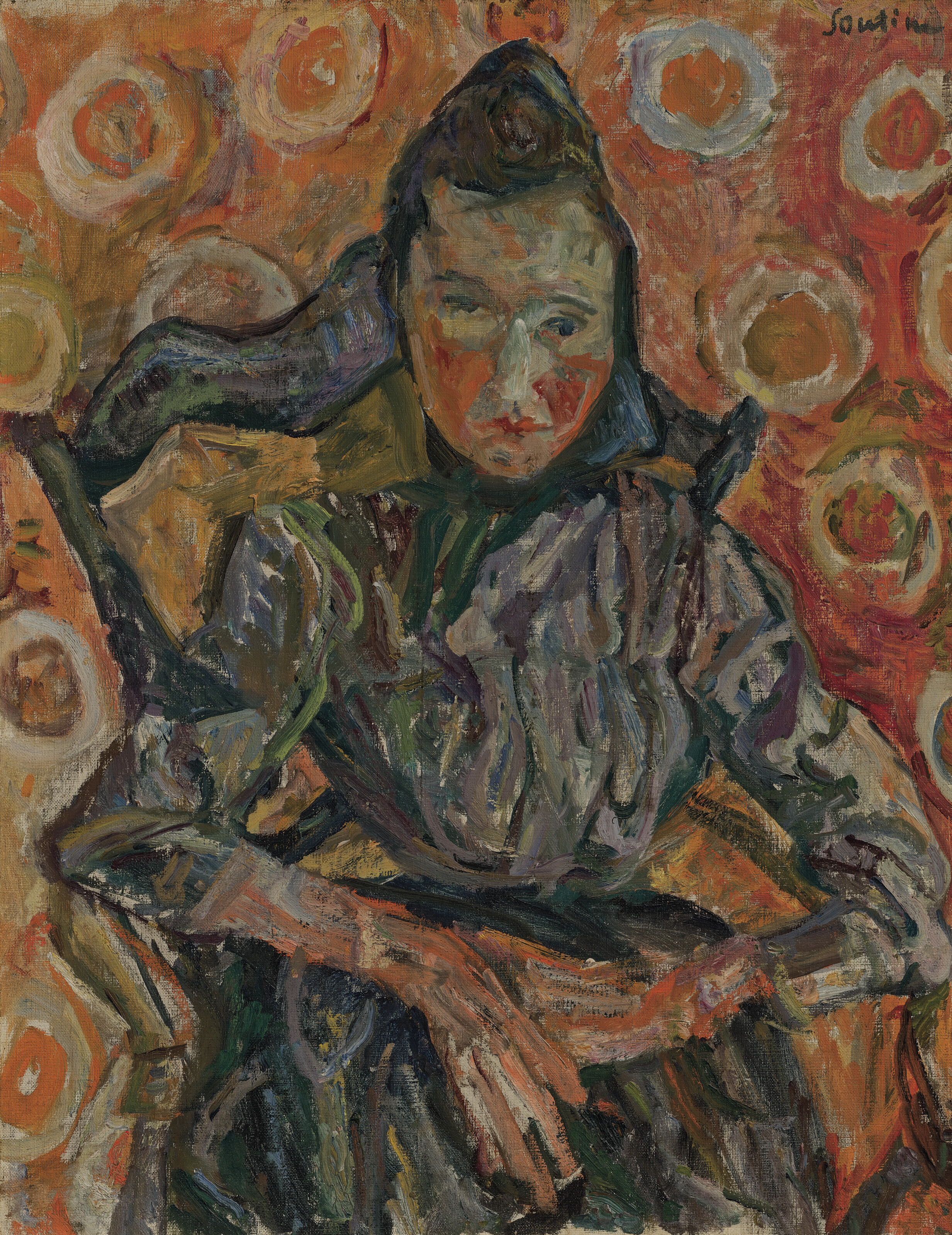 Chaïm Soutine — Женская осанка без стеснения