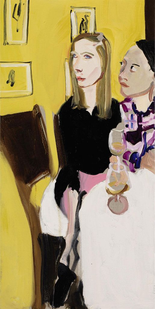 Chantal Joffe — Августа и Нина