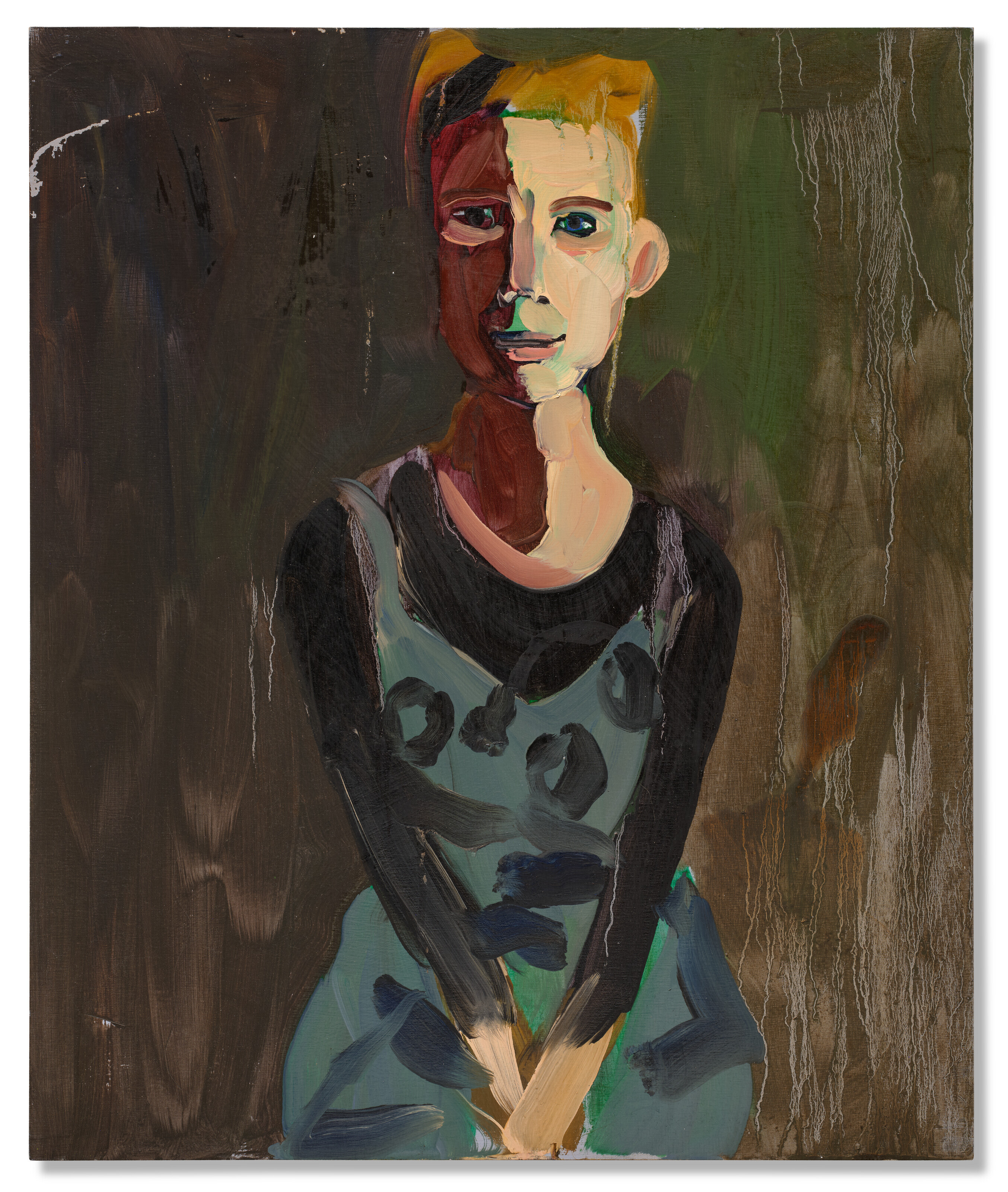 Chantal Joffe — Девушка в передничке