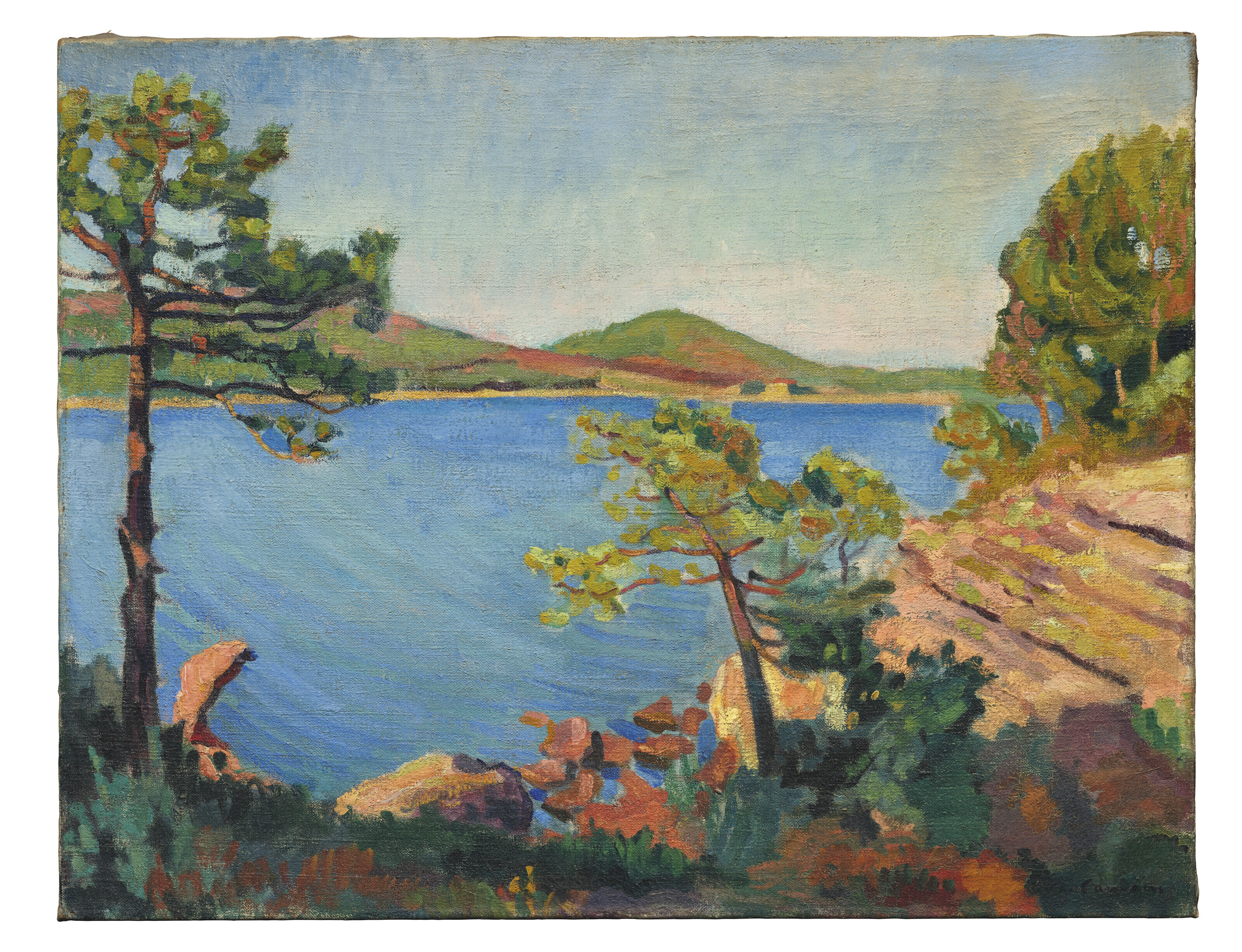 Charles Camoin — Граница моря в корне, изображение 2