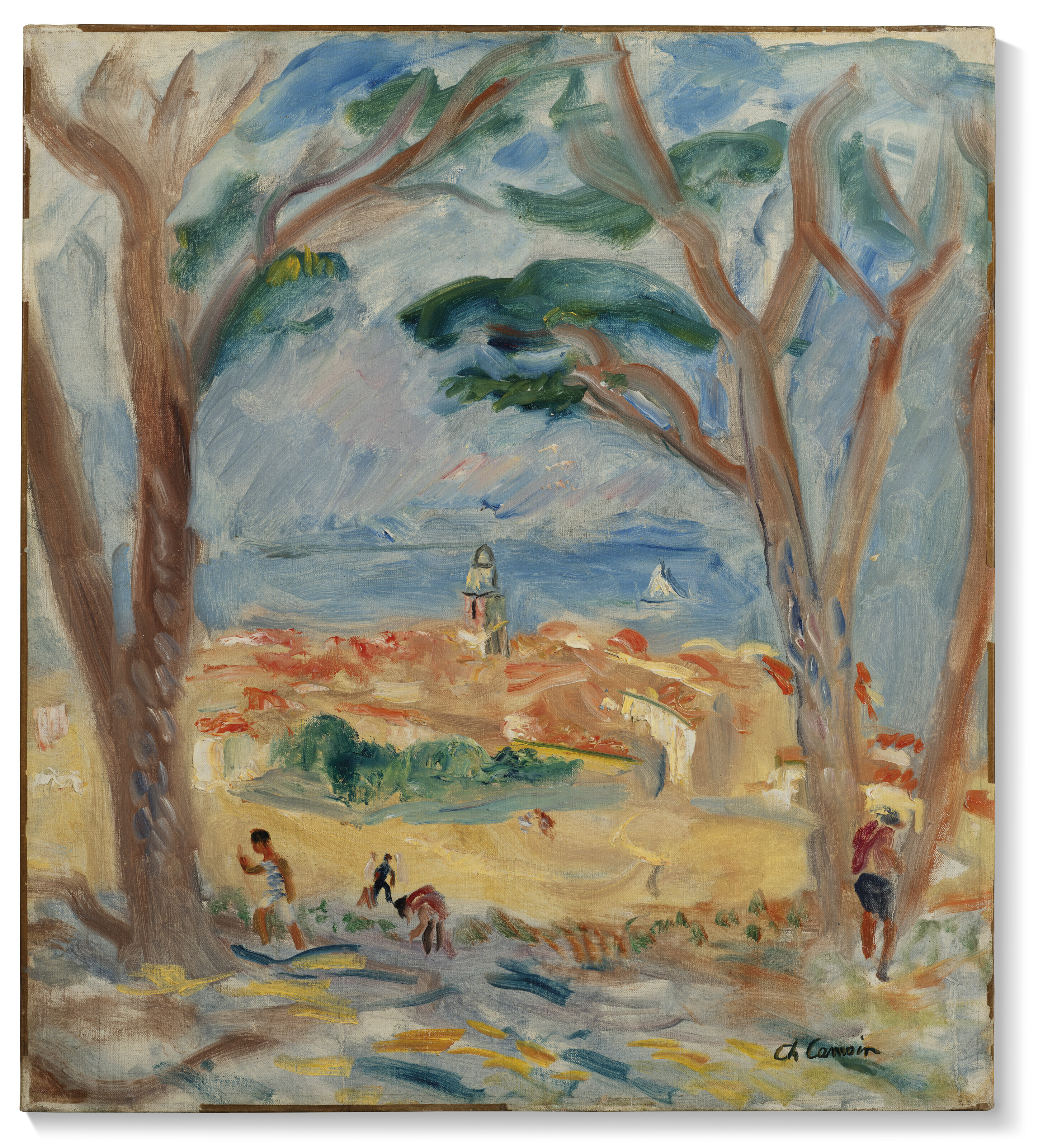 Charles Camoin — Прогулка по Сен-Тропе к цитадели, изображение 3