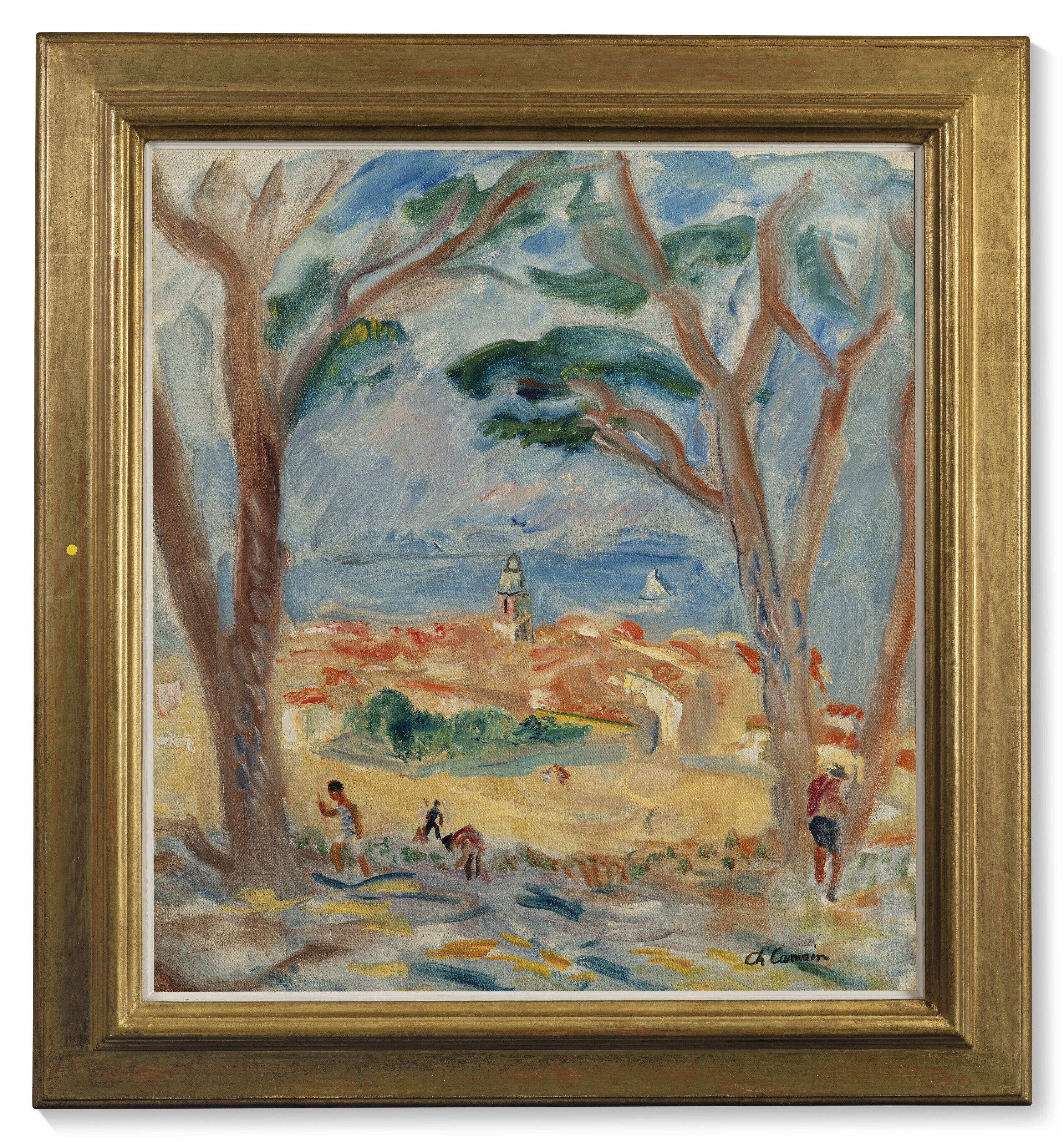 Charles Camoin — Прогулка по Сен-Тропе к цитадели, изображение 4