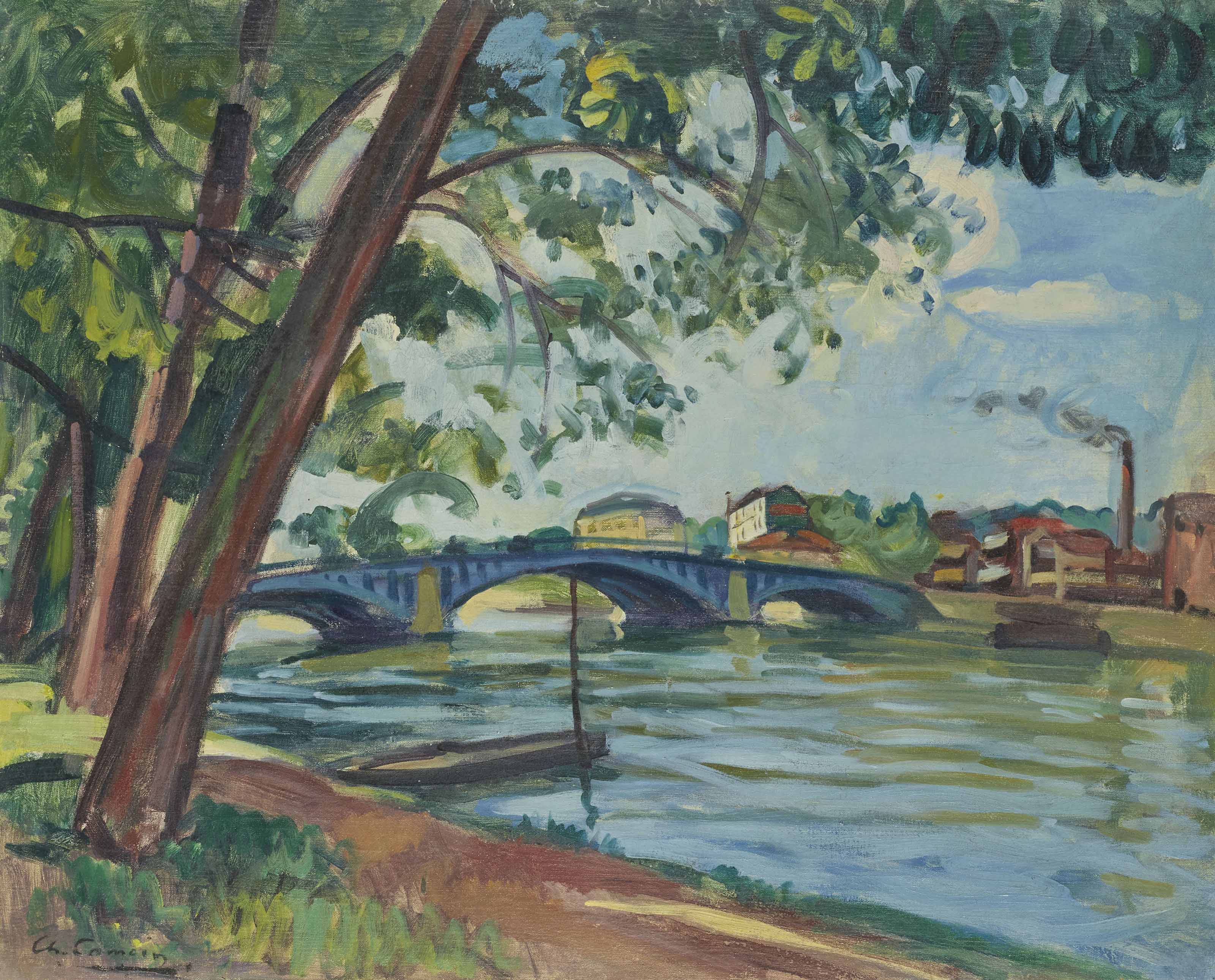 Charles Camoin — Берега Сены в надежном месте
