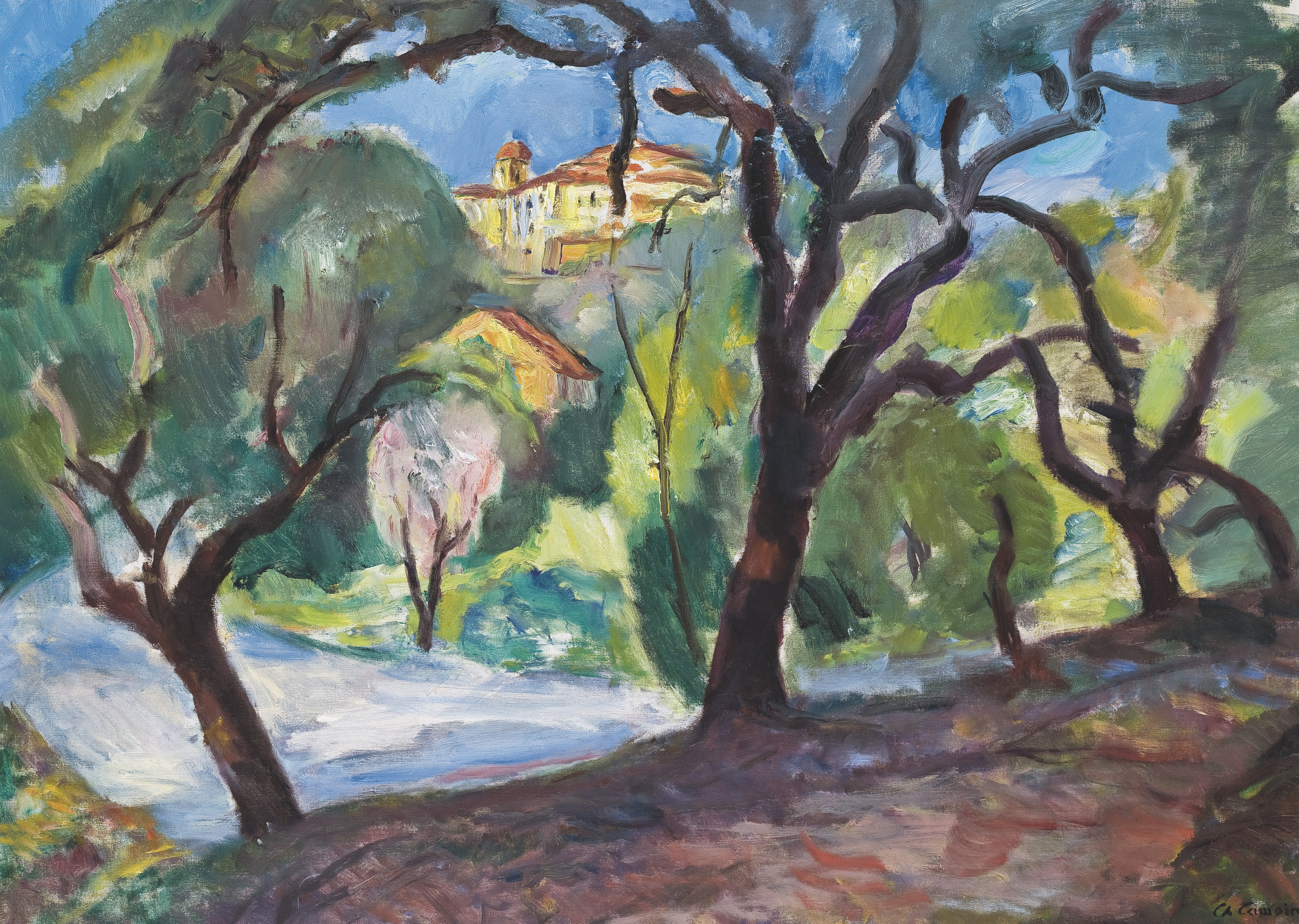Charles Camoin — Раматюэль на траверсе ле Шен-Льеж