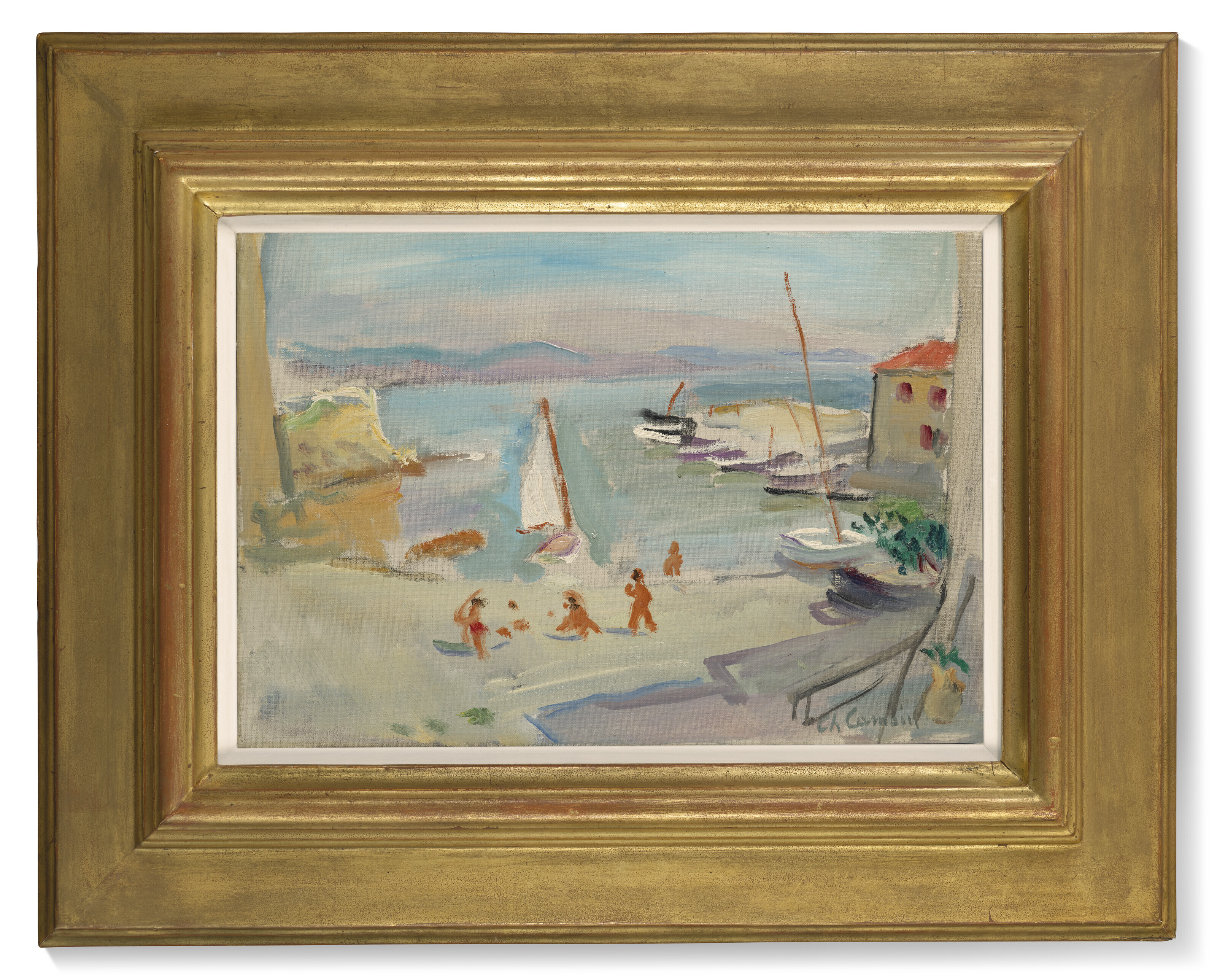 Charles Camoin — Сен-Тропе, вуаль-бланш а-ля Понш, изображение 4