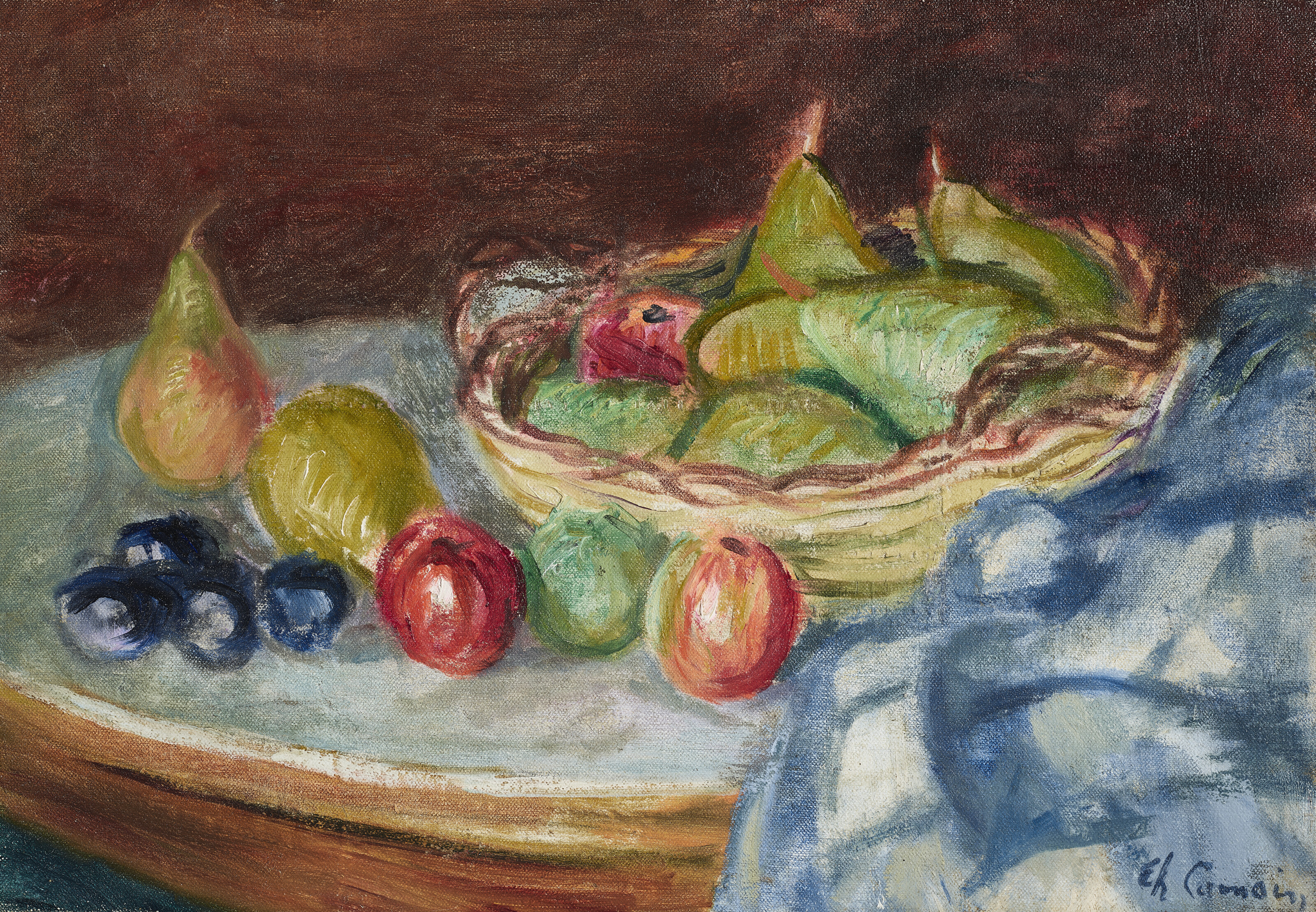 Charles Camoin — Собрание сокровищ за круглым столом, изображение 1