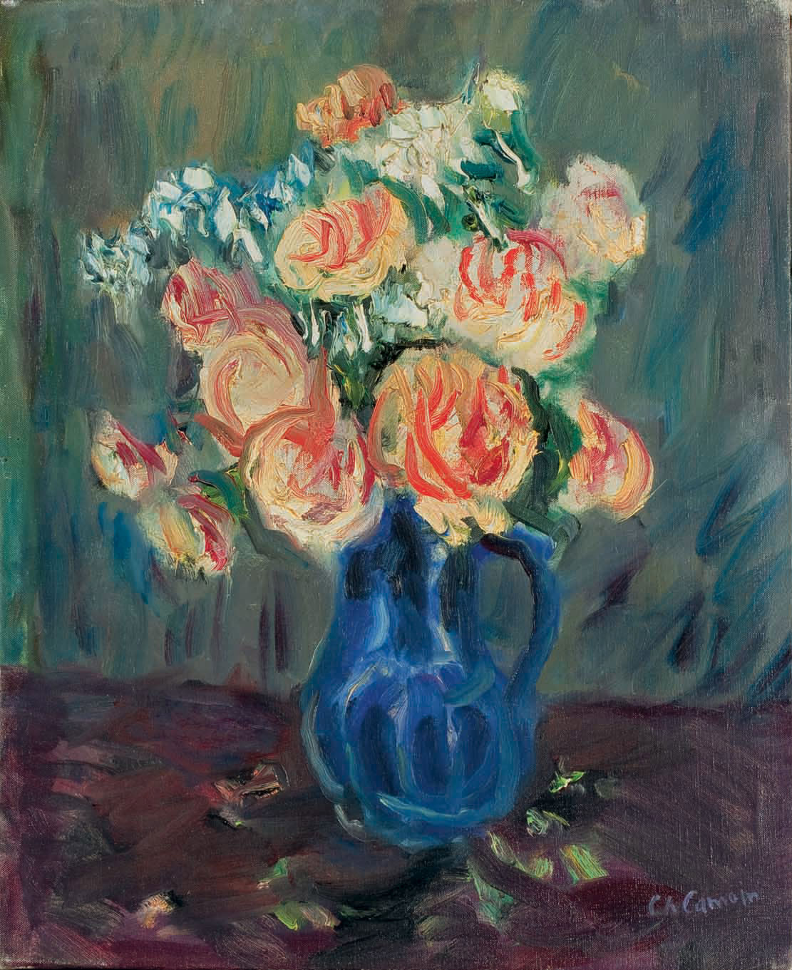 Charles Camoin — Букет из роз