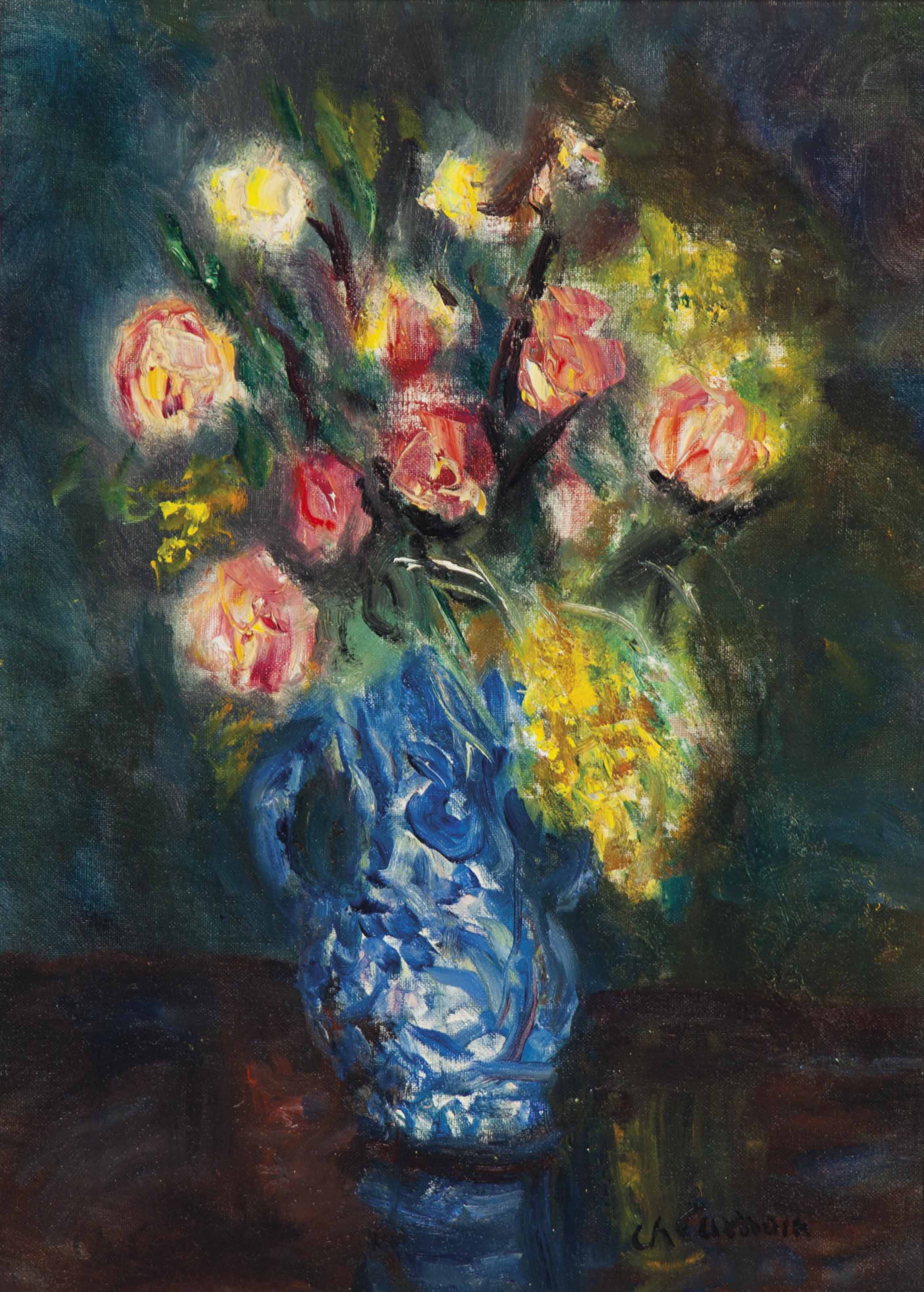 Charles Camoin — Ваза с цветами