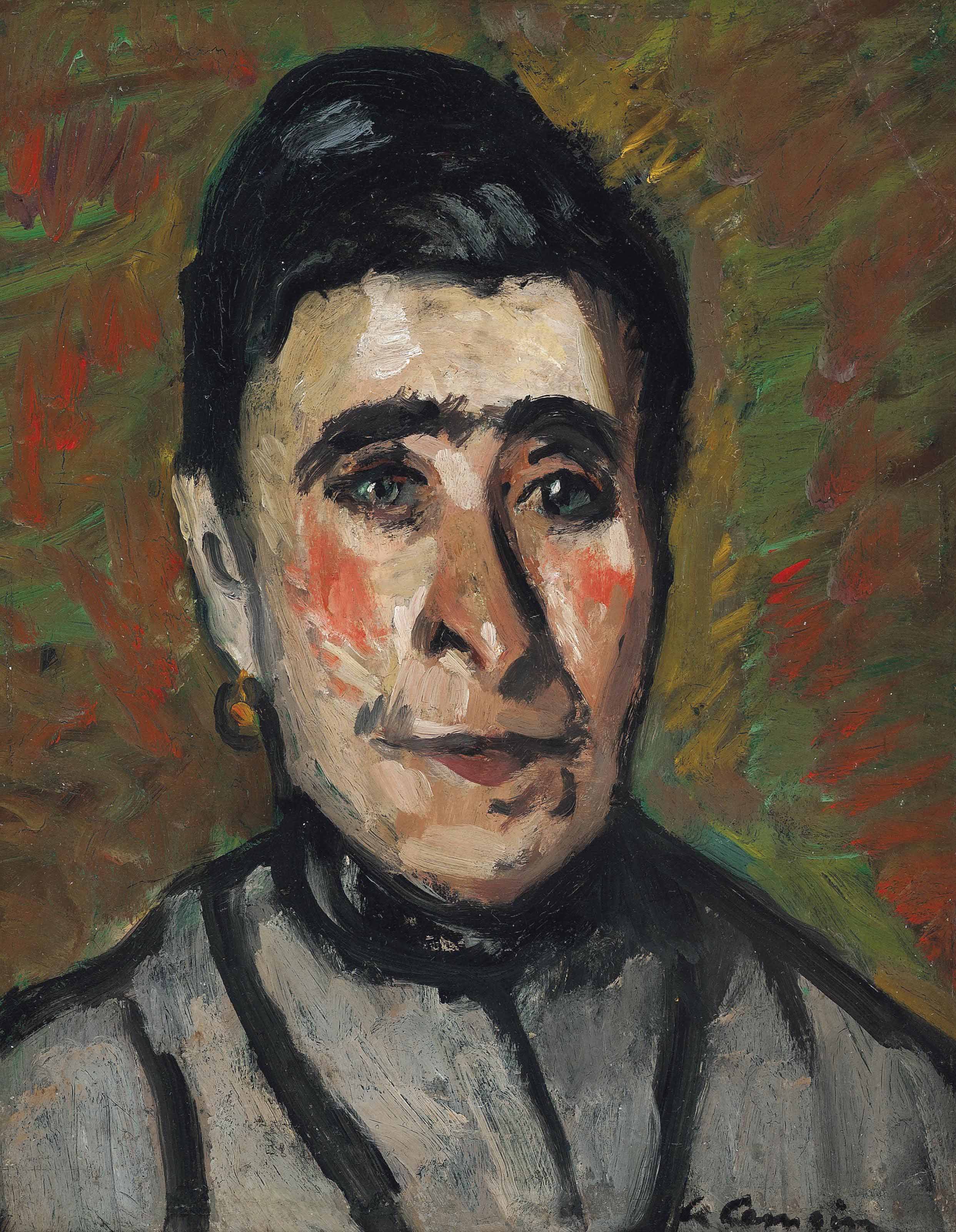 Charles Camoin — Женский портрет