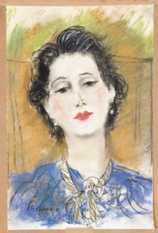 Charles Camoin — Портрет мадам де Сент-Экзюпери
