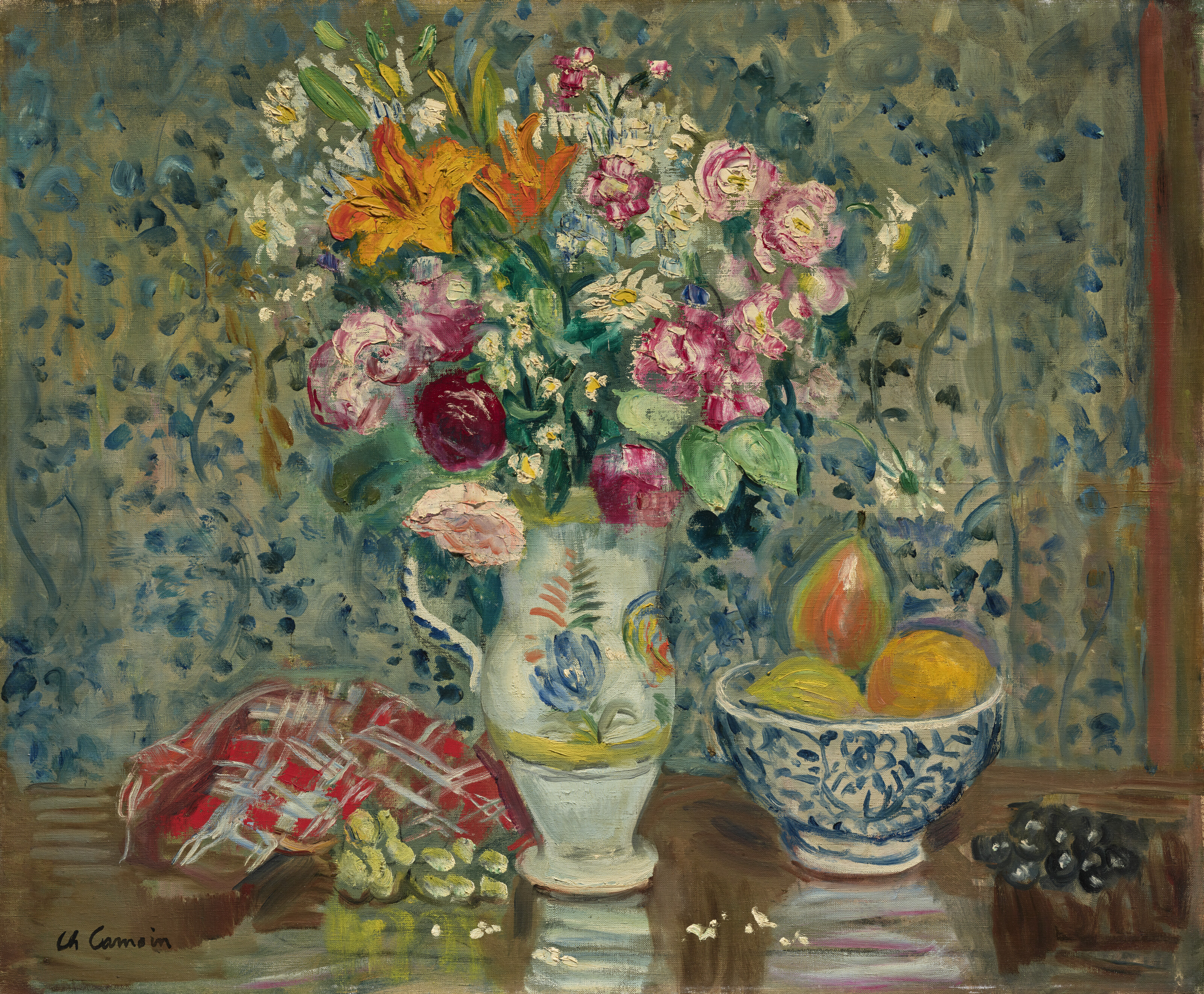 Charles Camoin — Смерть природы среди цветов, ягод и изюма