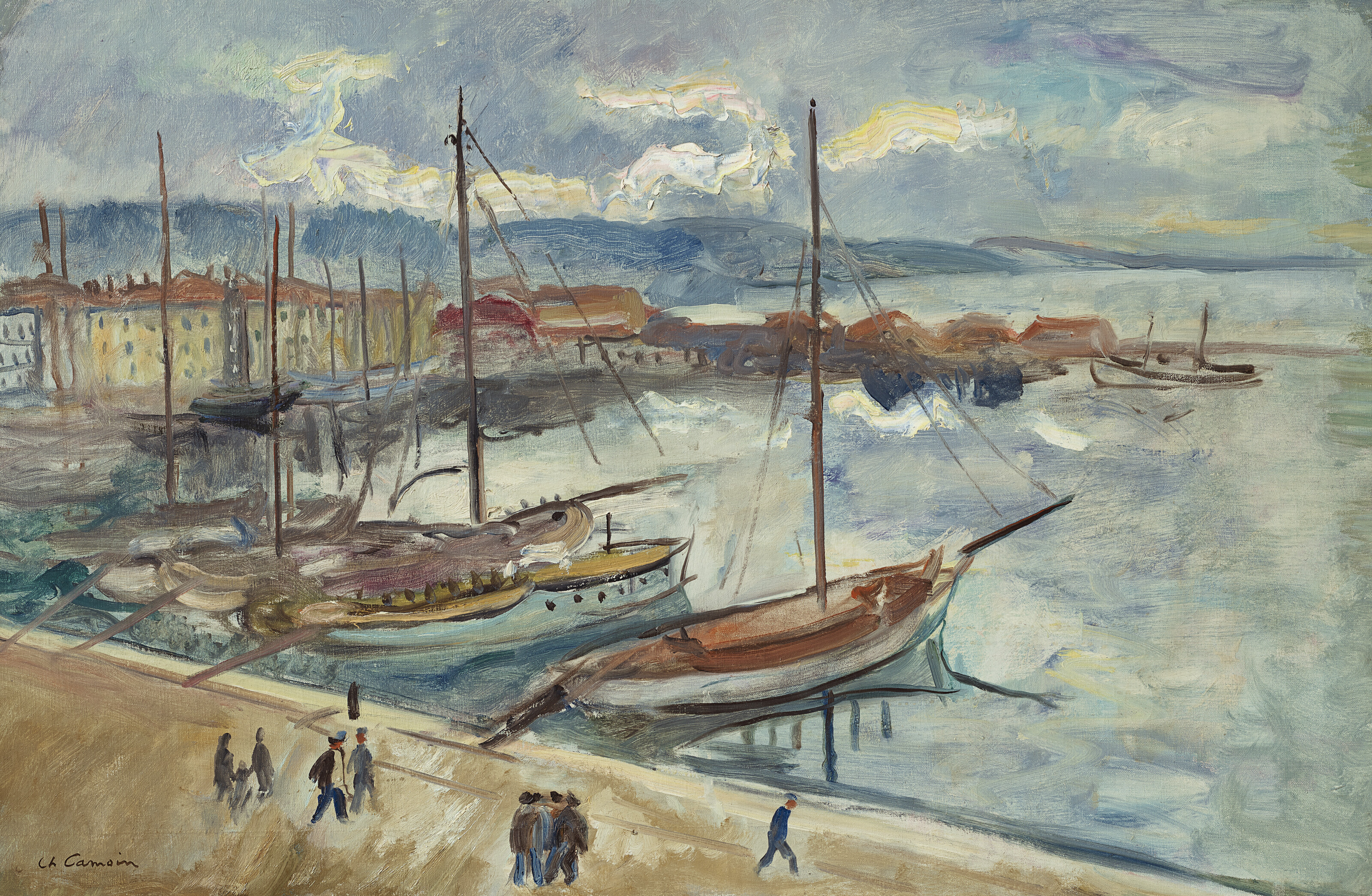 Charles Camoin — Апре-ораж в Порт-де-Сен-Тропе