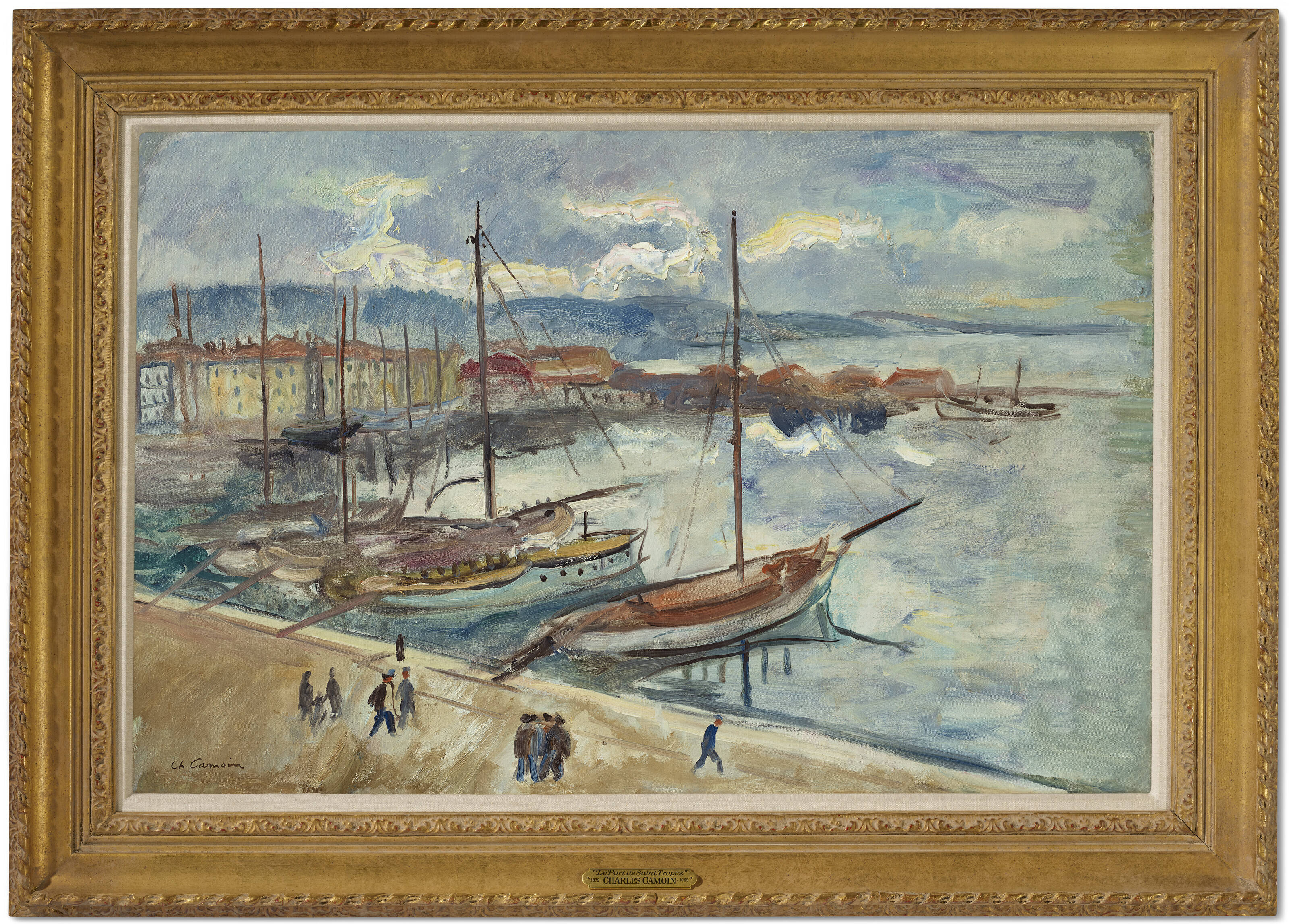 Charles Camoin — Апре-ораж в Порт-де-Сен-Тропе, изображение 2