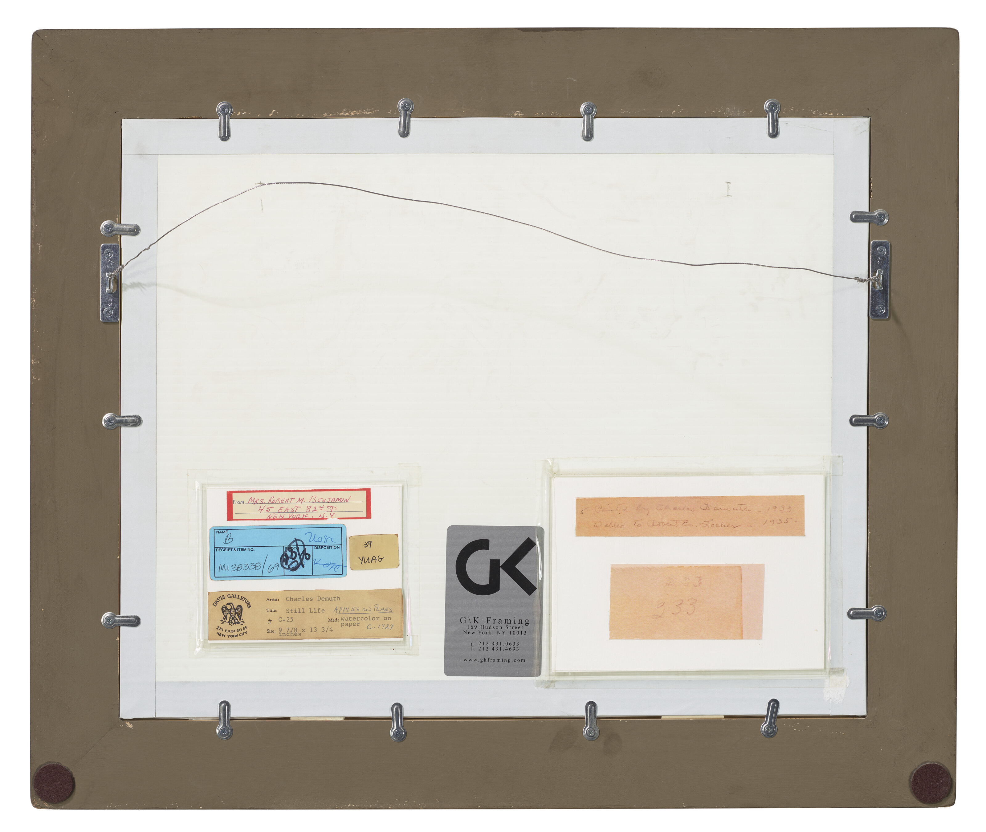 Charles Demuth — Яблоки и груши, изображение 3