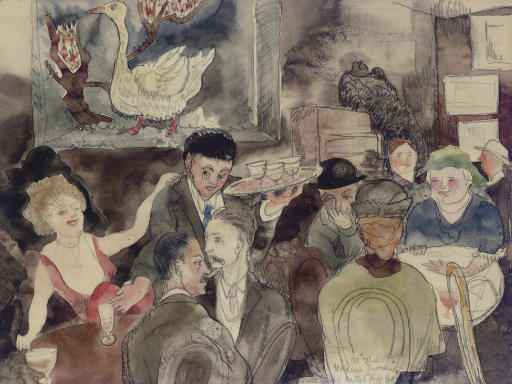 Charles Demuth — В "Золотом лебеде", который иногда называют "Адской дырой".