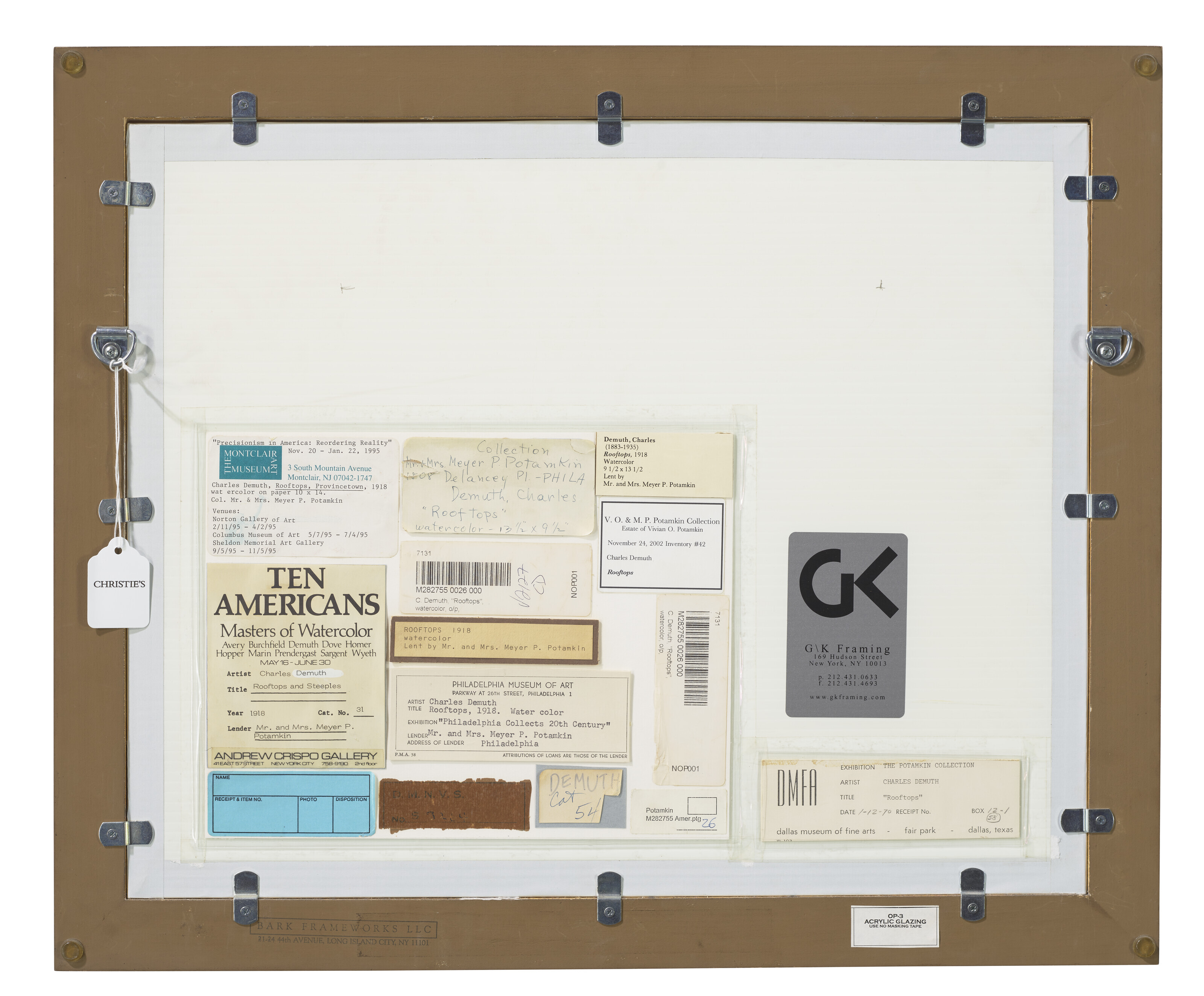 Charles Demuth — Крыши домов, изображение 3