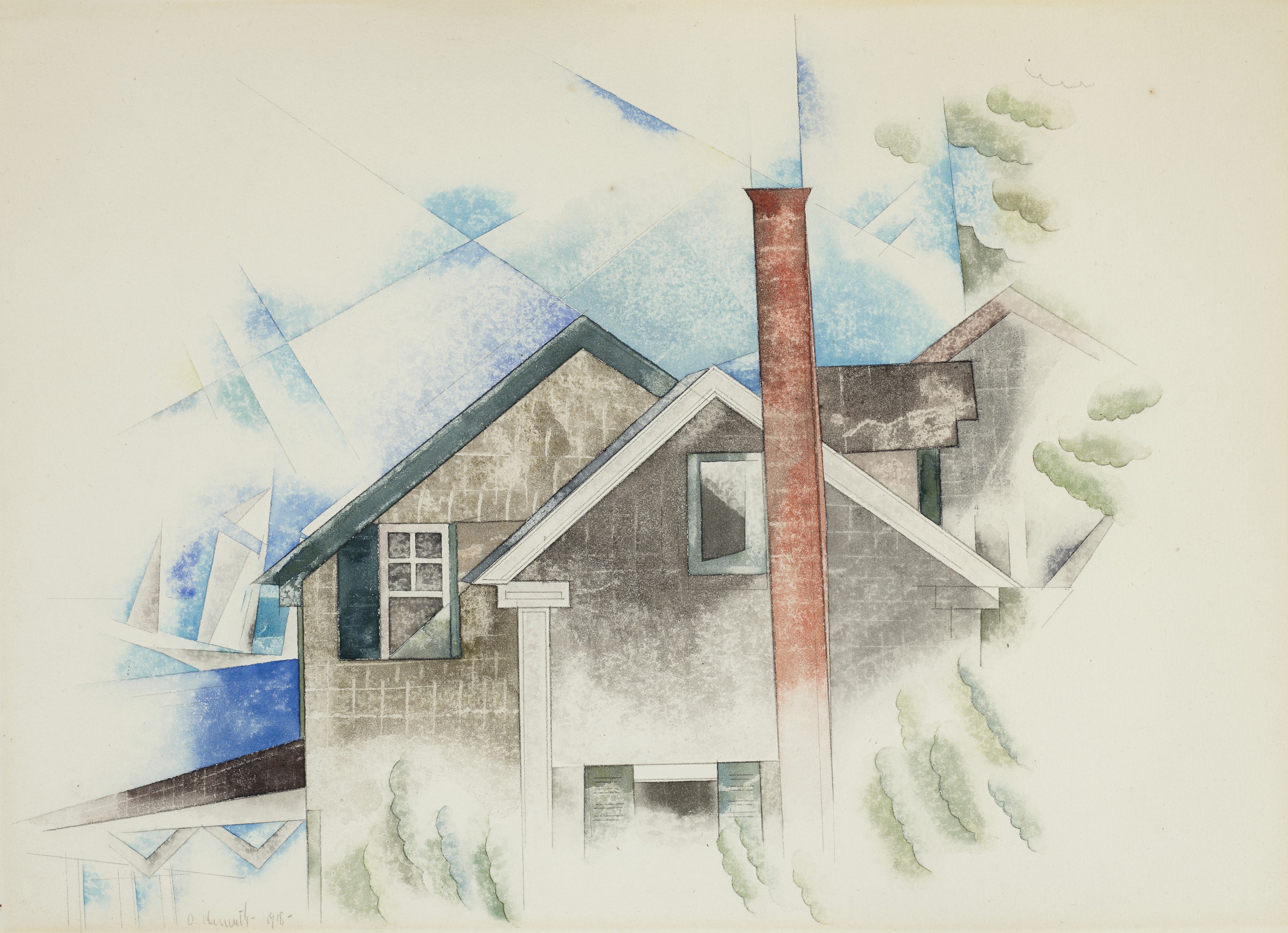 Charles Demuth — Дома