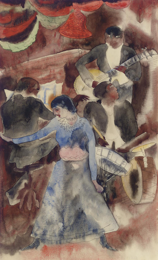 Charles Demuth — Негритянка-танцовщица