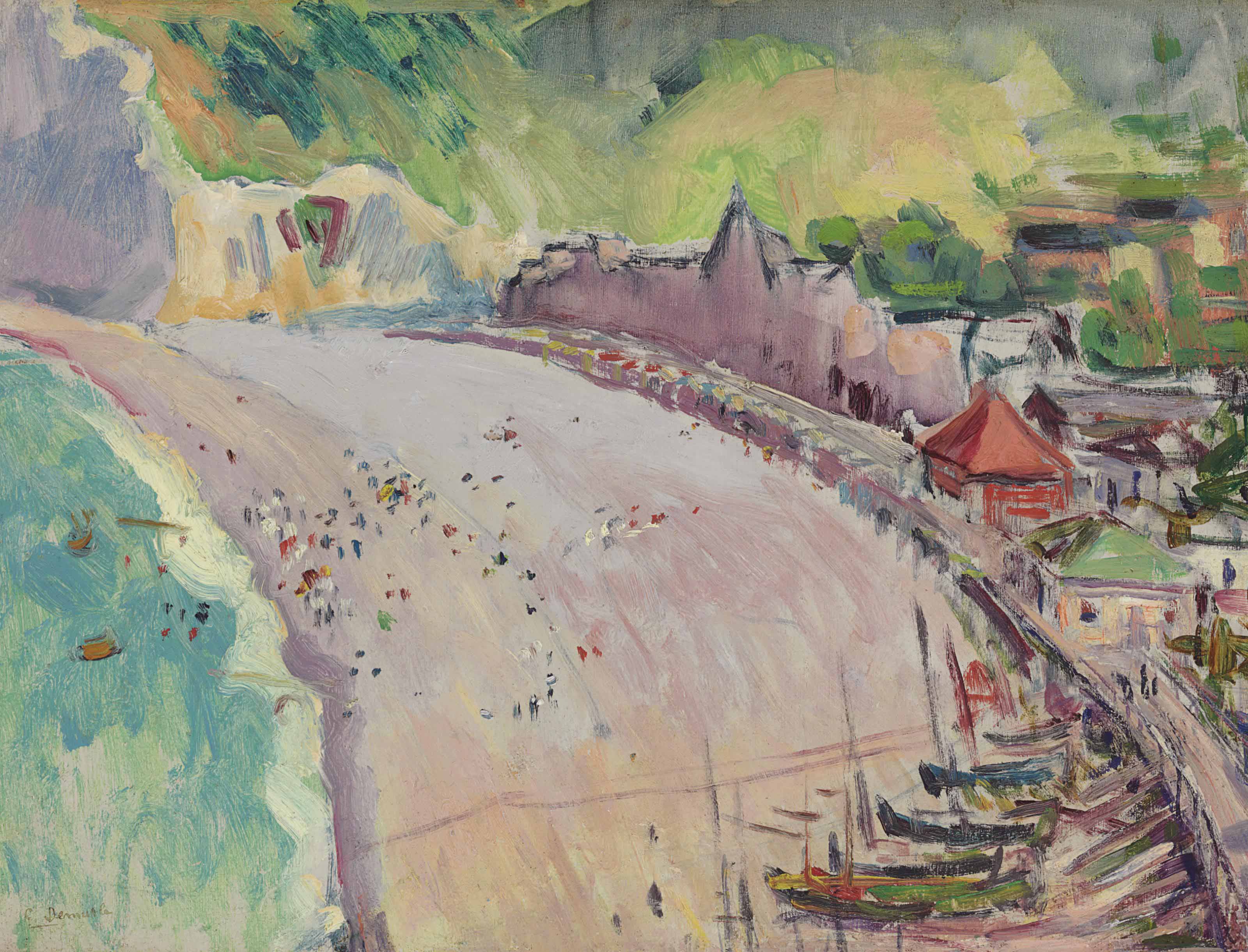 Charles Demuth — Биарриц, юг Франции
