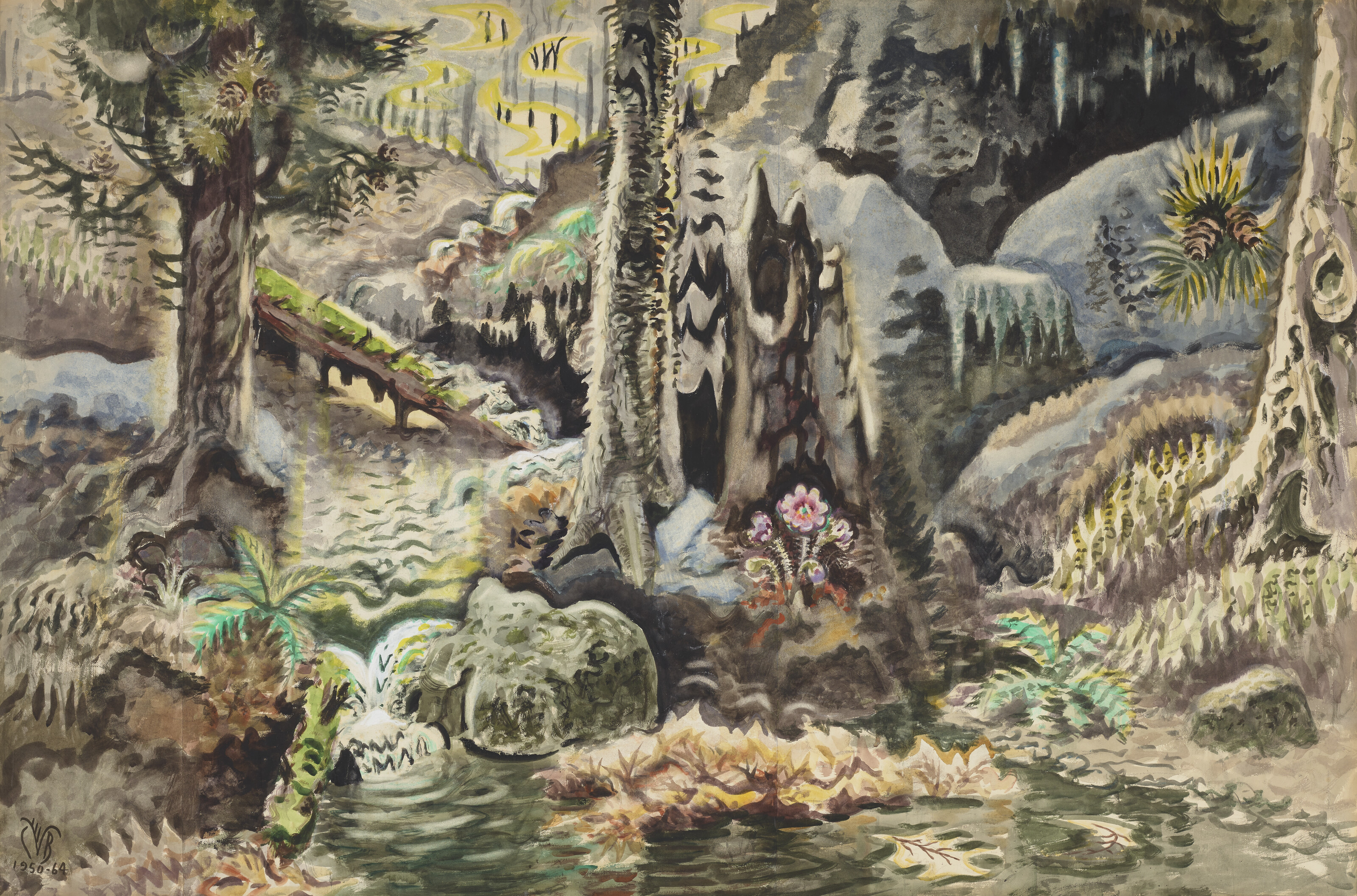 Charles Ephraim Burchfield — Отступление зимы, изображение 1