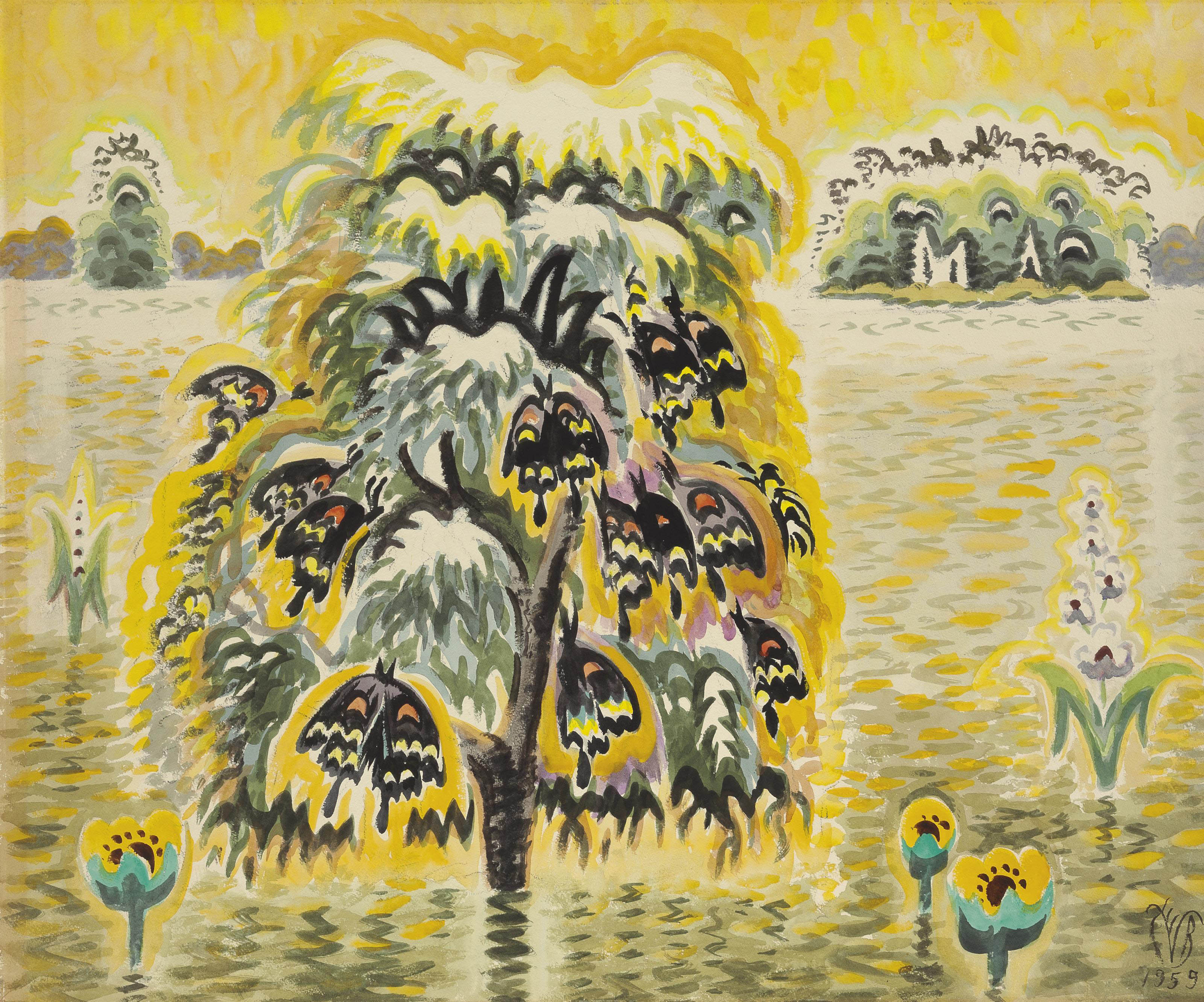 Charles Ephraim Burchfield — Золотая мечта